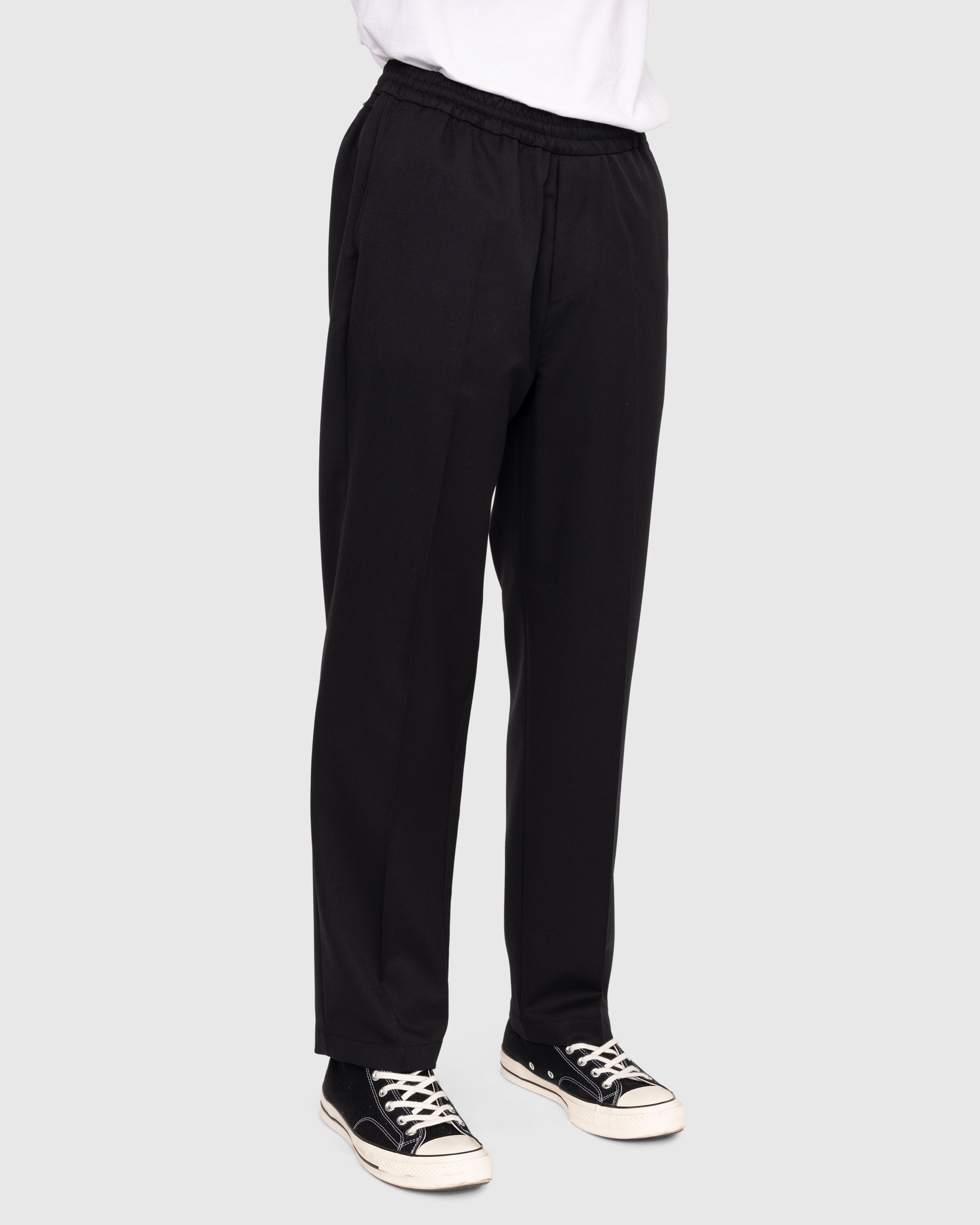 Highsnobiety - Wool Blend Elastic Pants Black - Clothing - Black - Image 3
