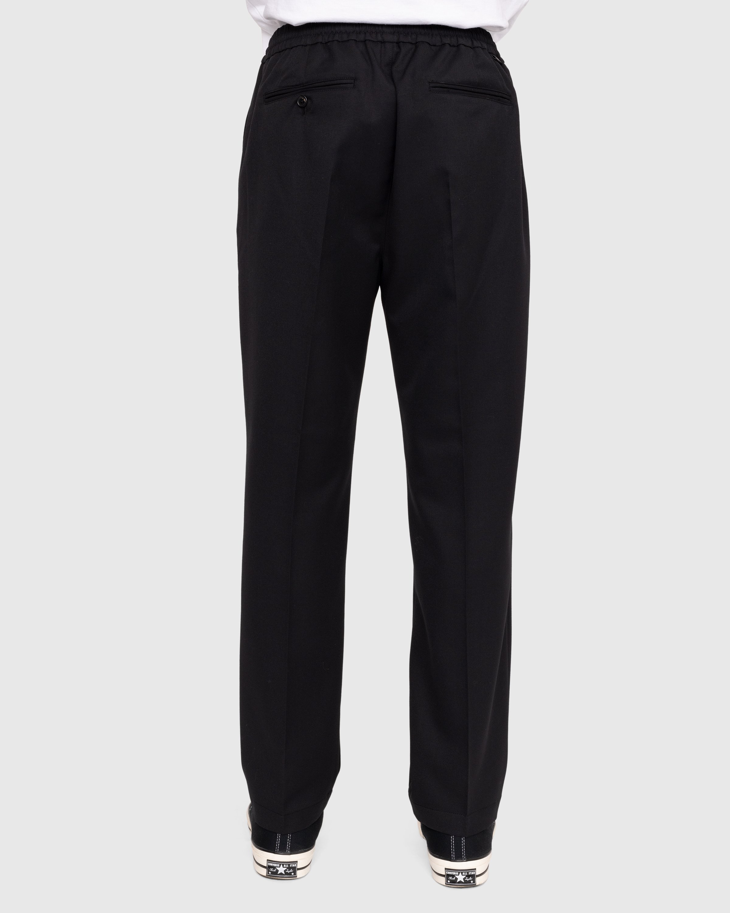 Highsnobiety - Wool Blend Elastic Pants Black - Clothing - Black - Image 4