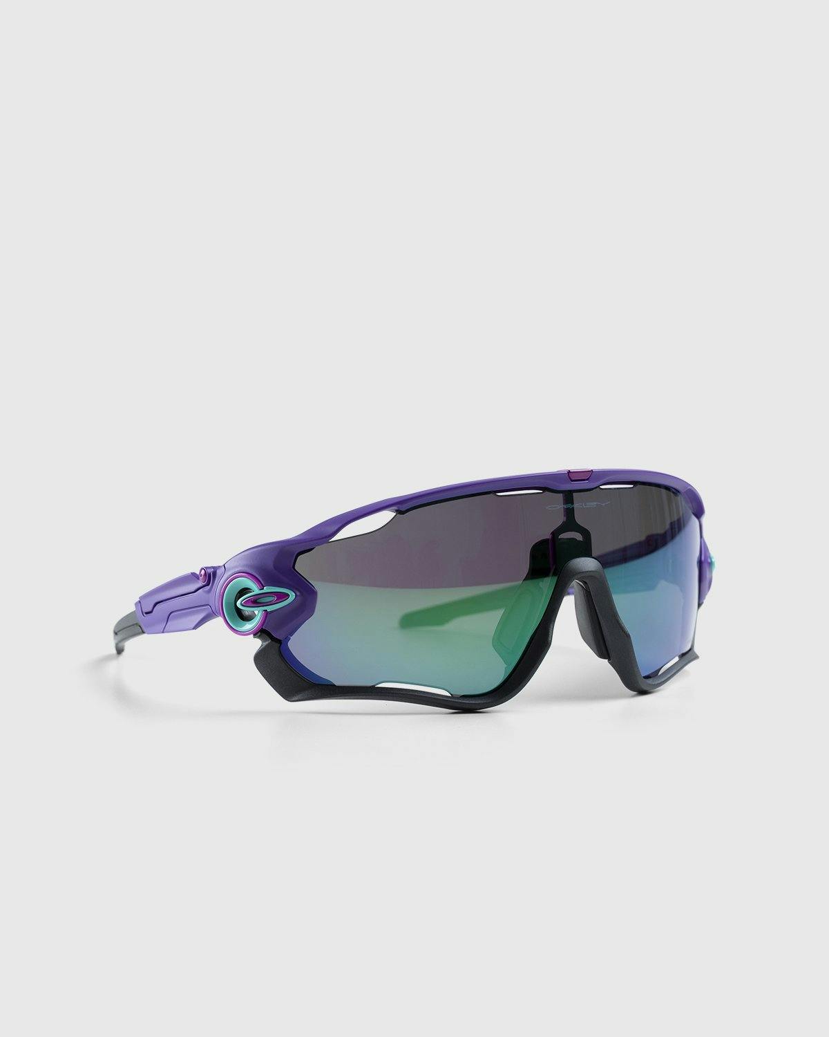 Oakley - Jawbreaker Przim Jade Lenses Matte Electric Purple Frame - Accessories - Multi - Image 2