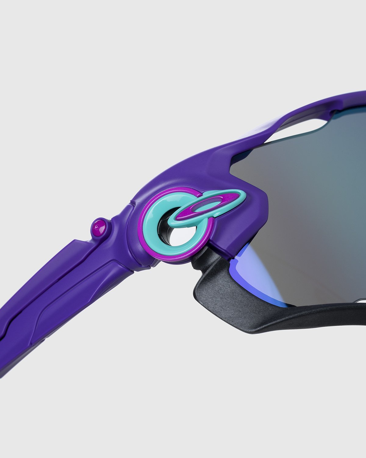 Oakley - Jawbreaker Przim Jade Lenses Matte Electric Purple Frame - Accessories - Multi - Image 3