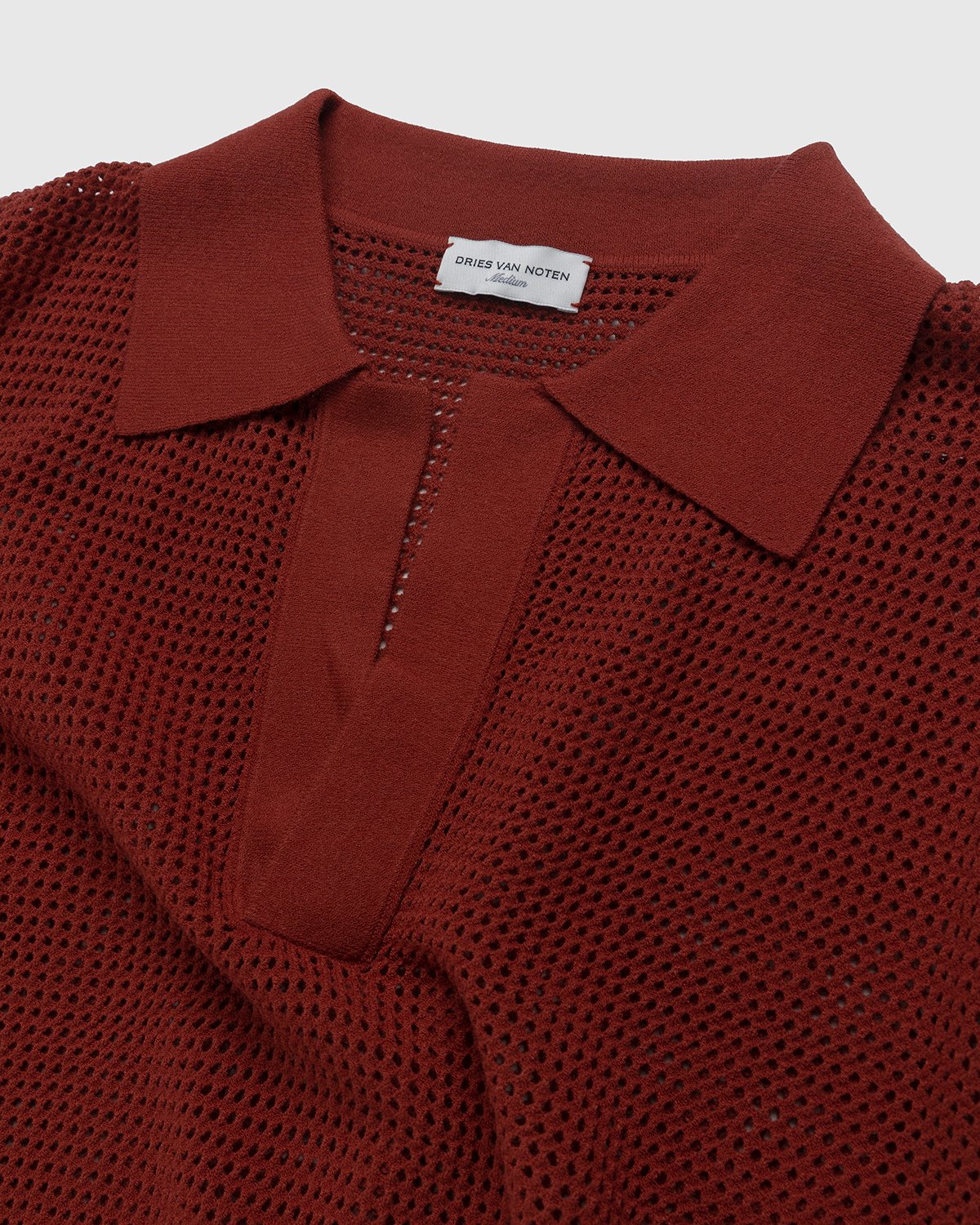 Dries van Noten - Jael Polo Shirt Brique - Clothing - Red - Image 3
