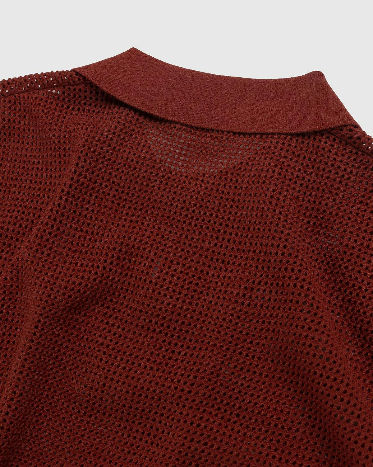 Dries van Noten - Jael Polo Shirt Brique - Clothing - Red - Image 4