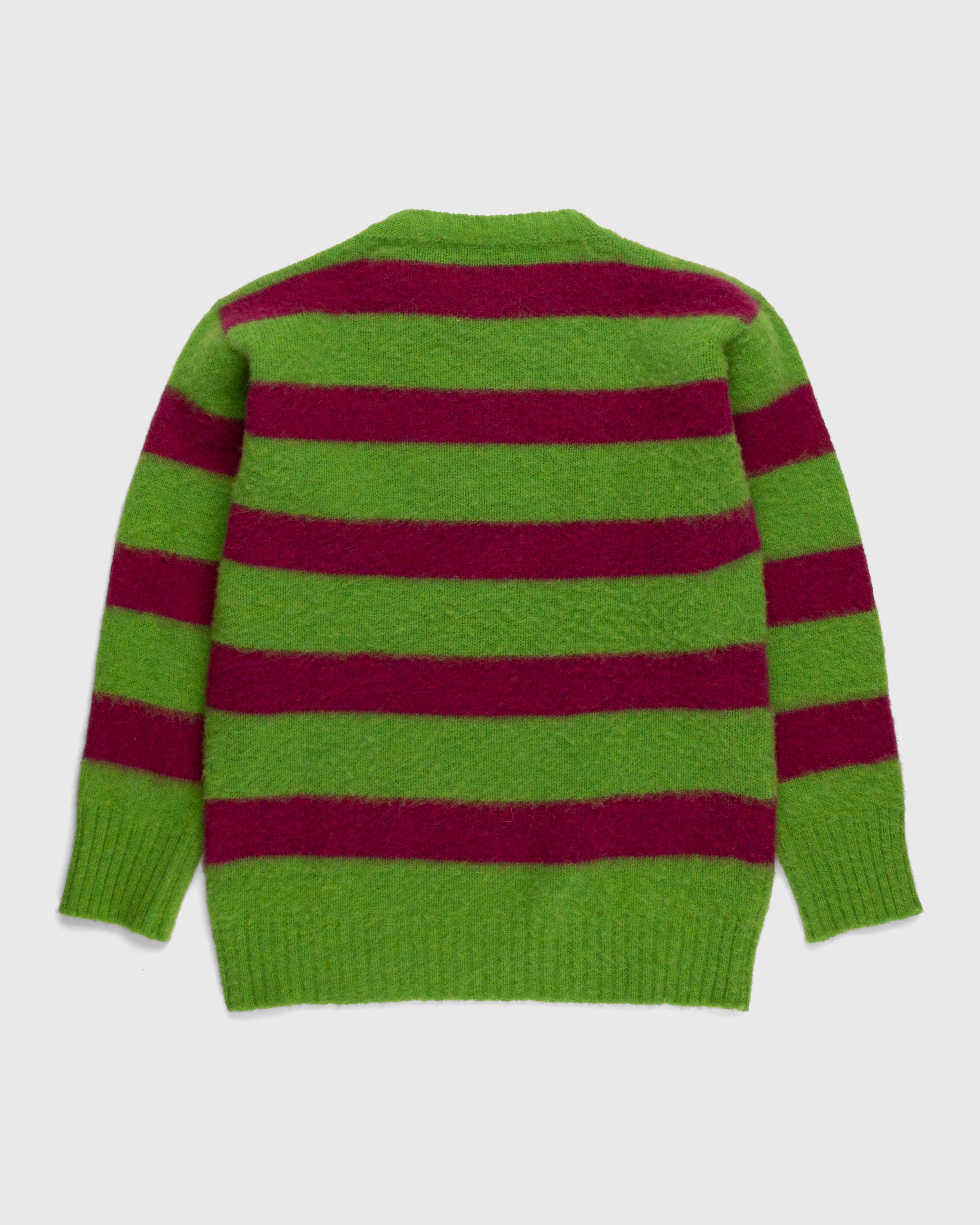 J. Press x Highsnobiety - Shaggy Dog Stripe Sweater Multi - Clothing - Multi - Image 2