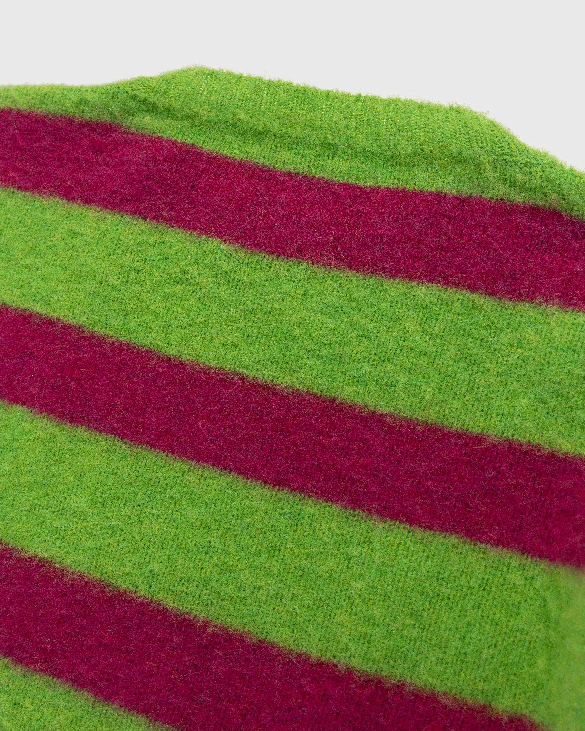 J. Press x Highsnobiety - Shaggy Dog Stripe Sweater Multi - Clothing - Multi - Image 4