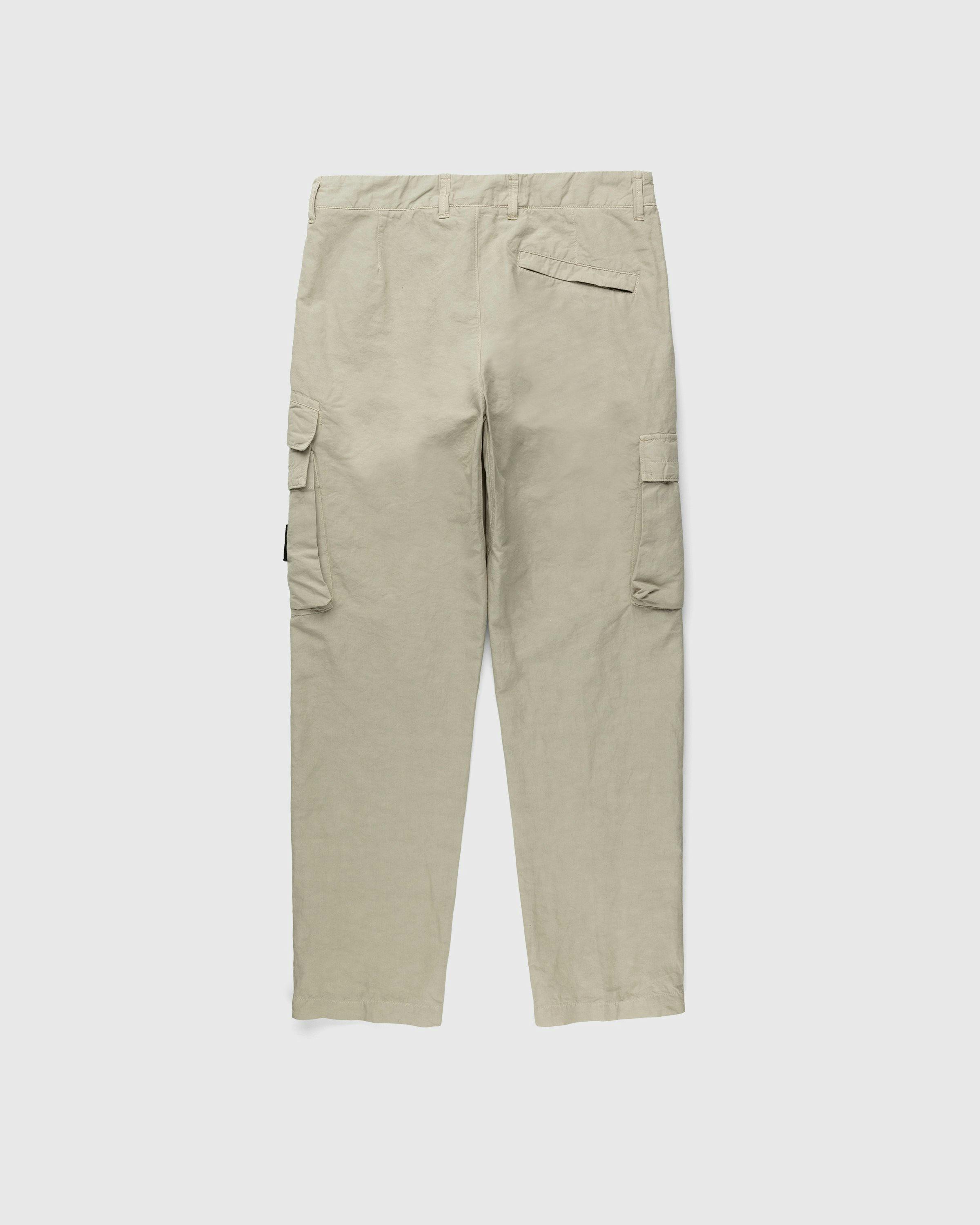 Stone Island - 31706 Garment-Dyed Cargo Pants Khaki - Clothing - Beige - Image 2