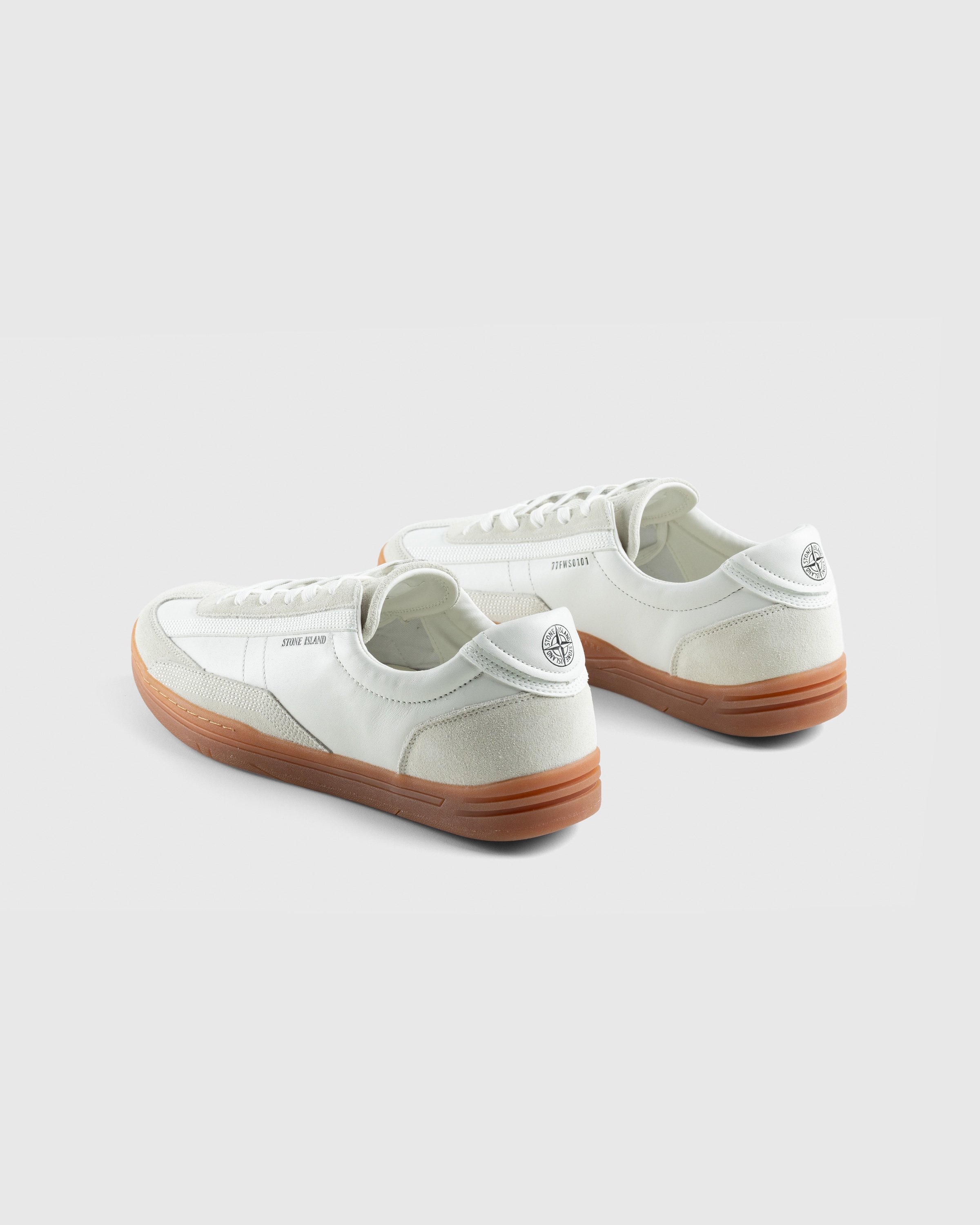 Stone Island - Rock Sneaker White - Footwear - White - Image 4
