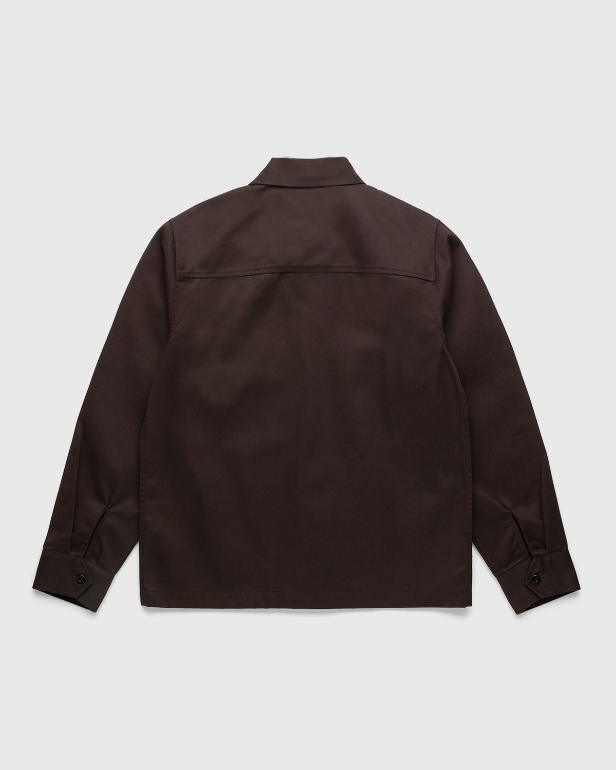 Highsnobiety x Dickies - Service Shirt Dark Brown - Clothing - Brown - Image 2