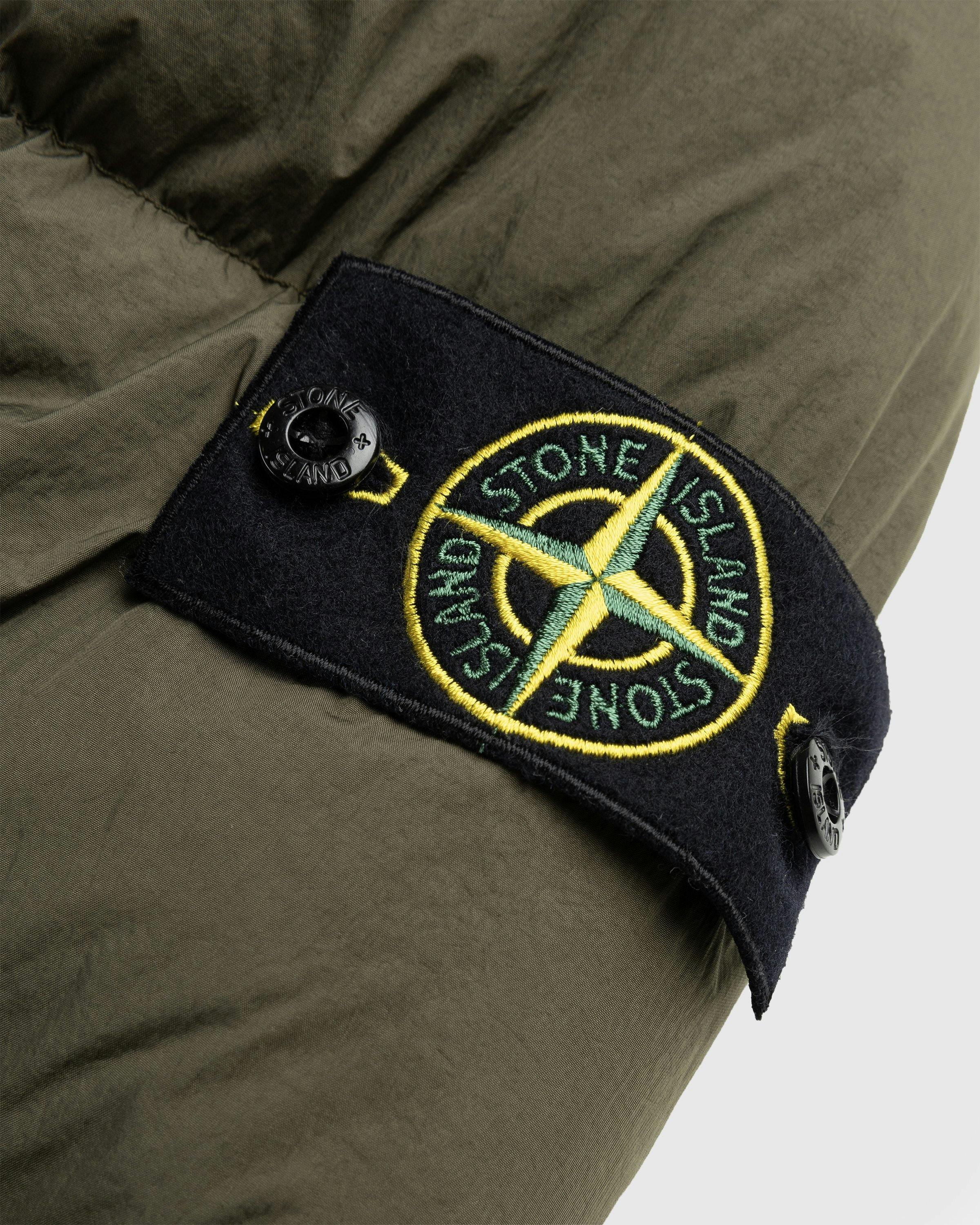 Stone Island - Garment-Dyed Recycled Nylon Down Jacket Olive - Clothing - Green - Image 6