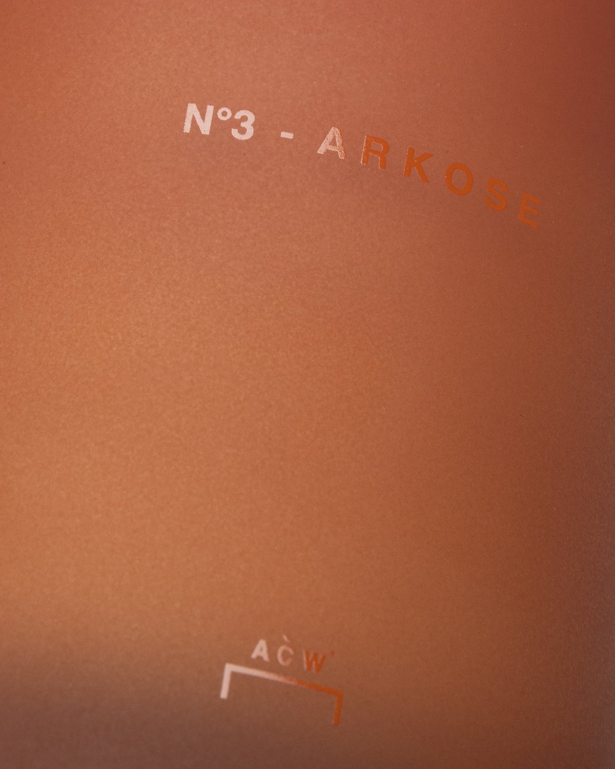 A-Cold-Wall* - No. 3 Arkrose Candle - Lifestyle - Orange - Image 3