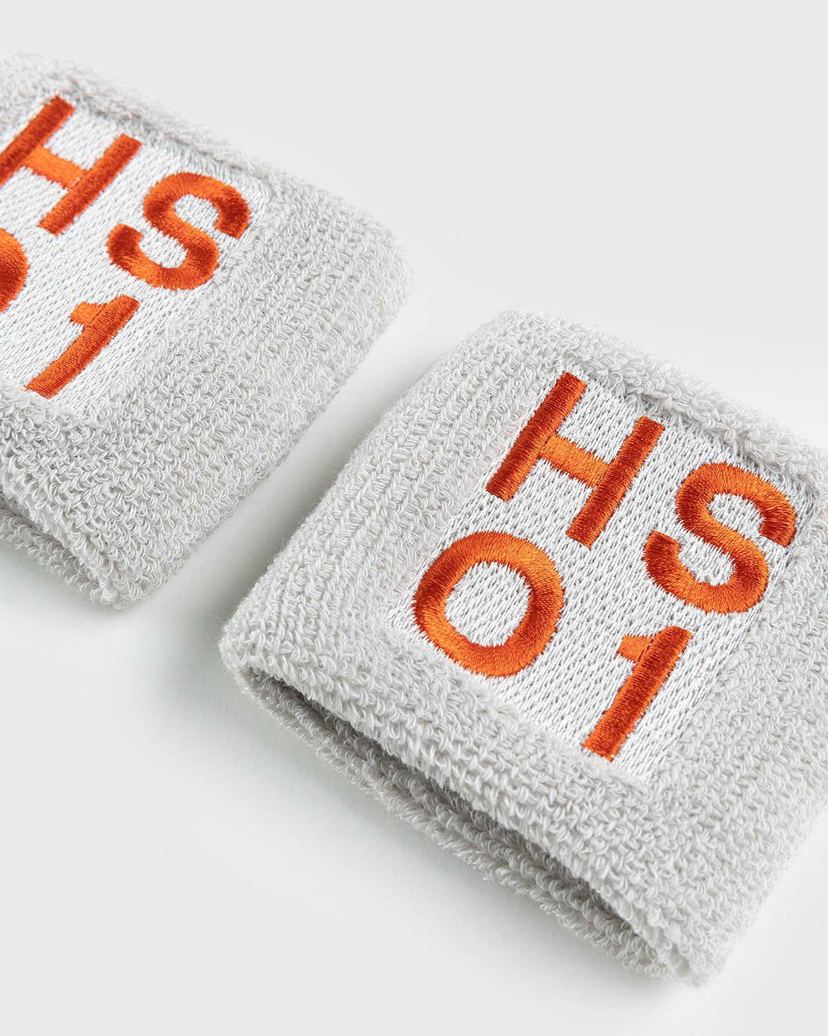 Highsnobiety - HS Sports Logo Headband and Wristbands Warm Grey - Lifestyle - Grey - Image 2
