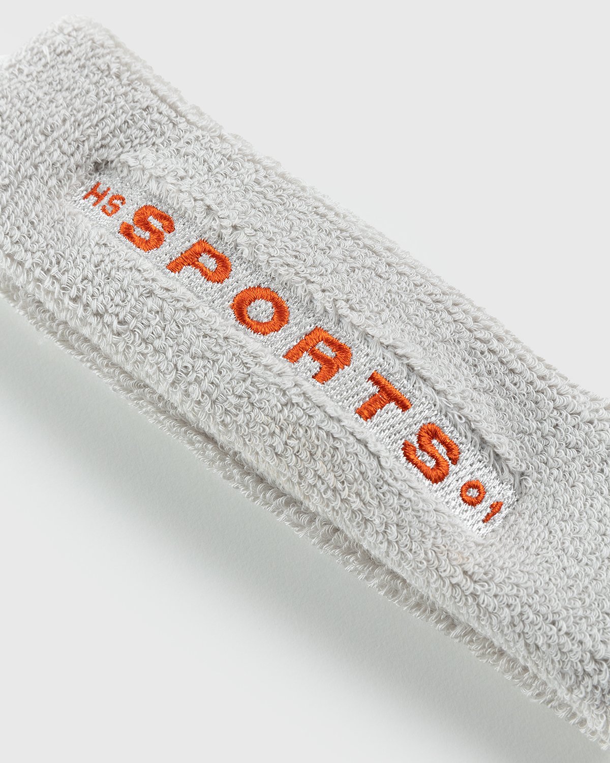 Highsnobiety - HS Sports Logo Headband and Wristbands Warm Grey - Lifestyle - Grey - Image 3
