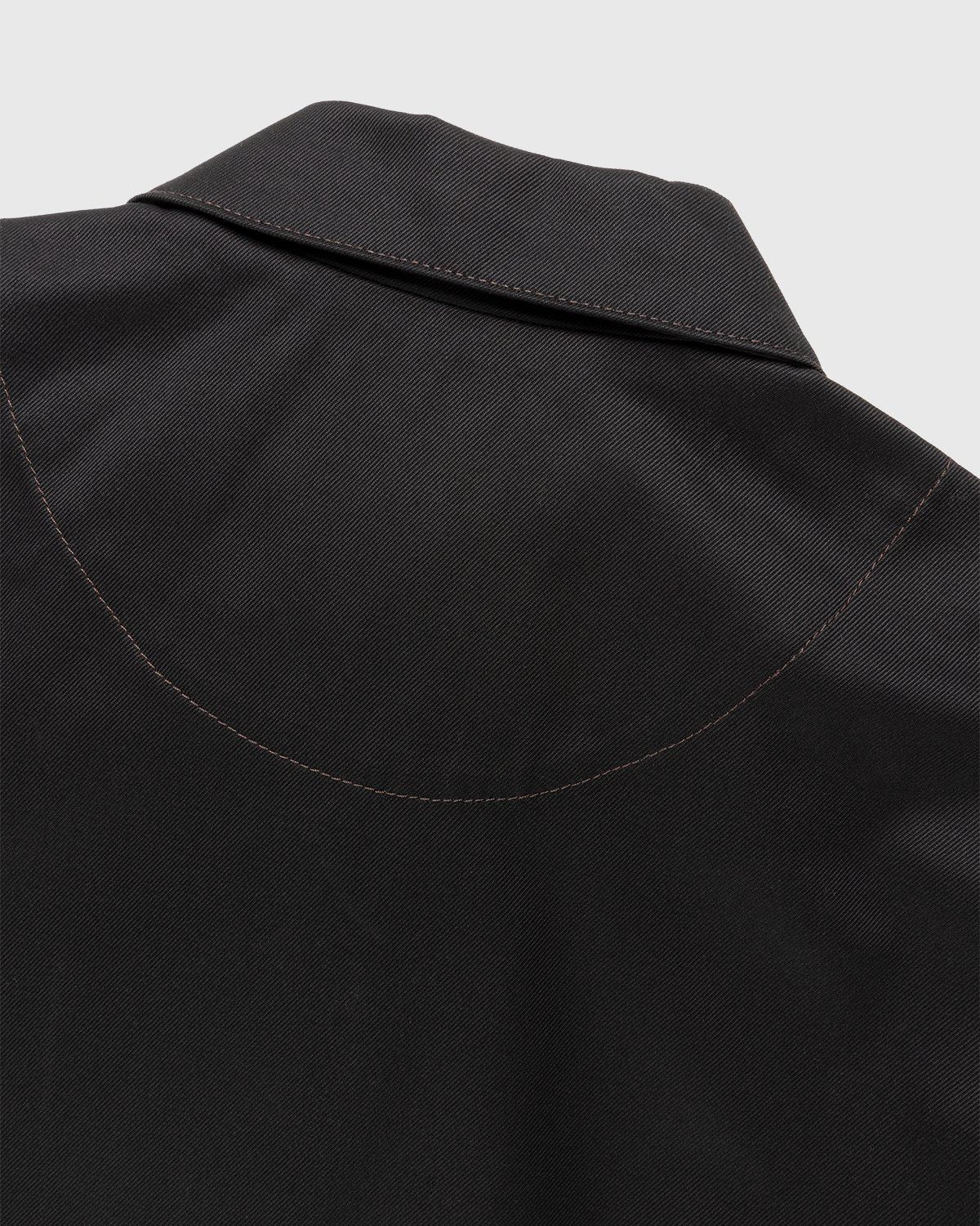 Acne Studios - Cotton Twill Jacket Black - Clothing - Black - Image 3