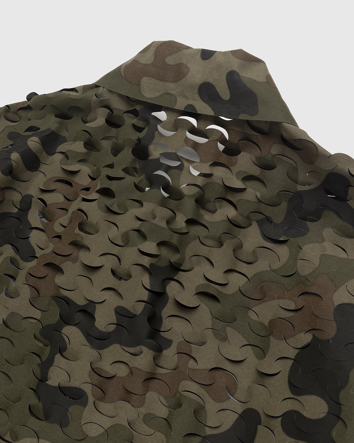 Dries van Noten - Voyde Laser Jacket Camouflage - Clothing - Brown - Image 3