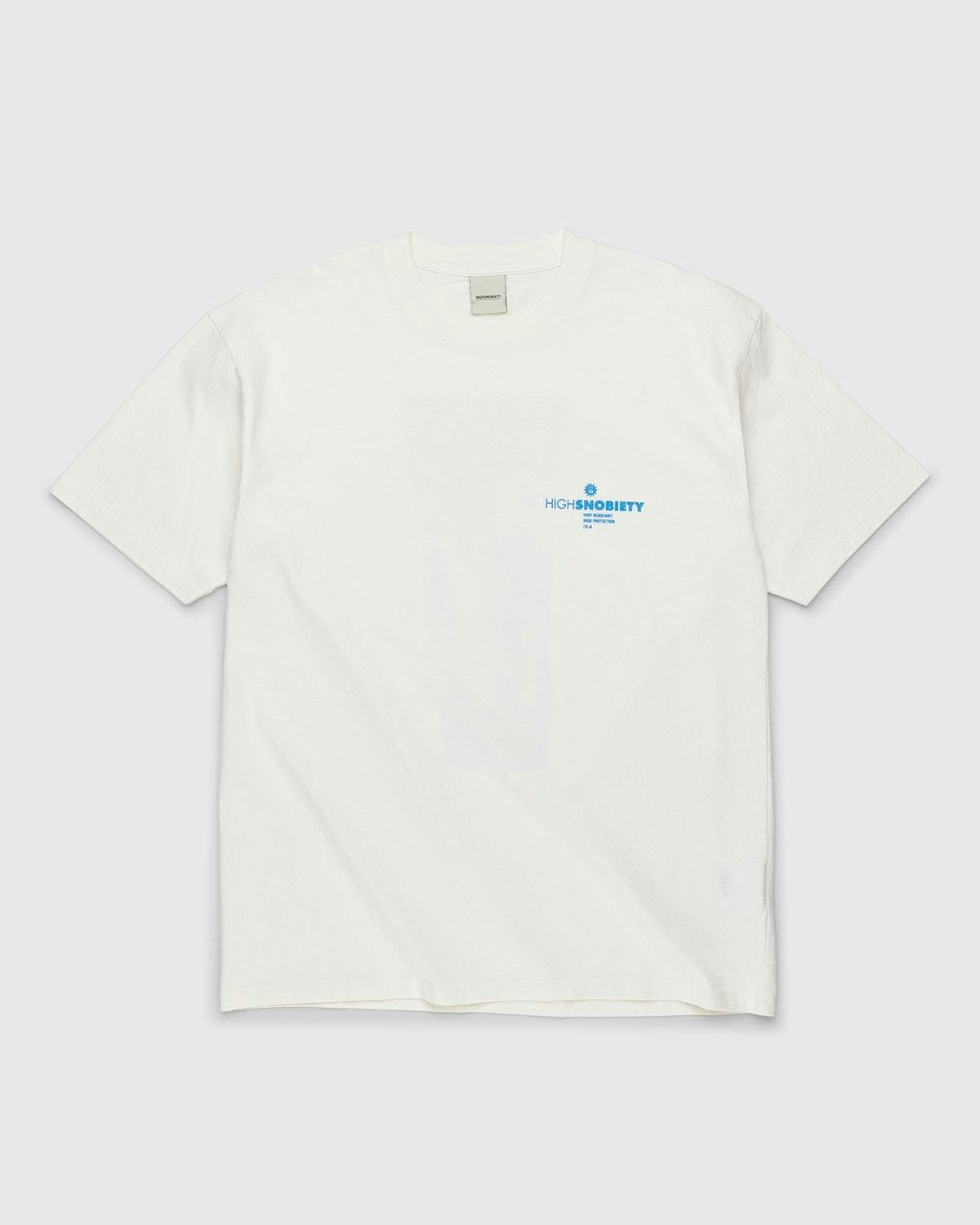 Highsnobiety - Sunscreen T-Shirt White - Clothing - White - Image 2