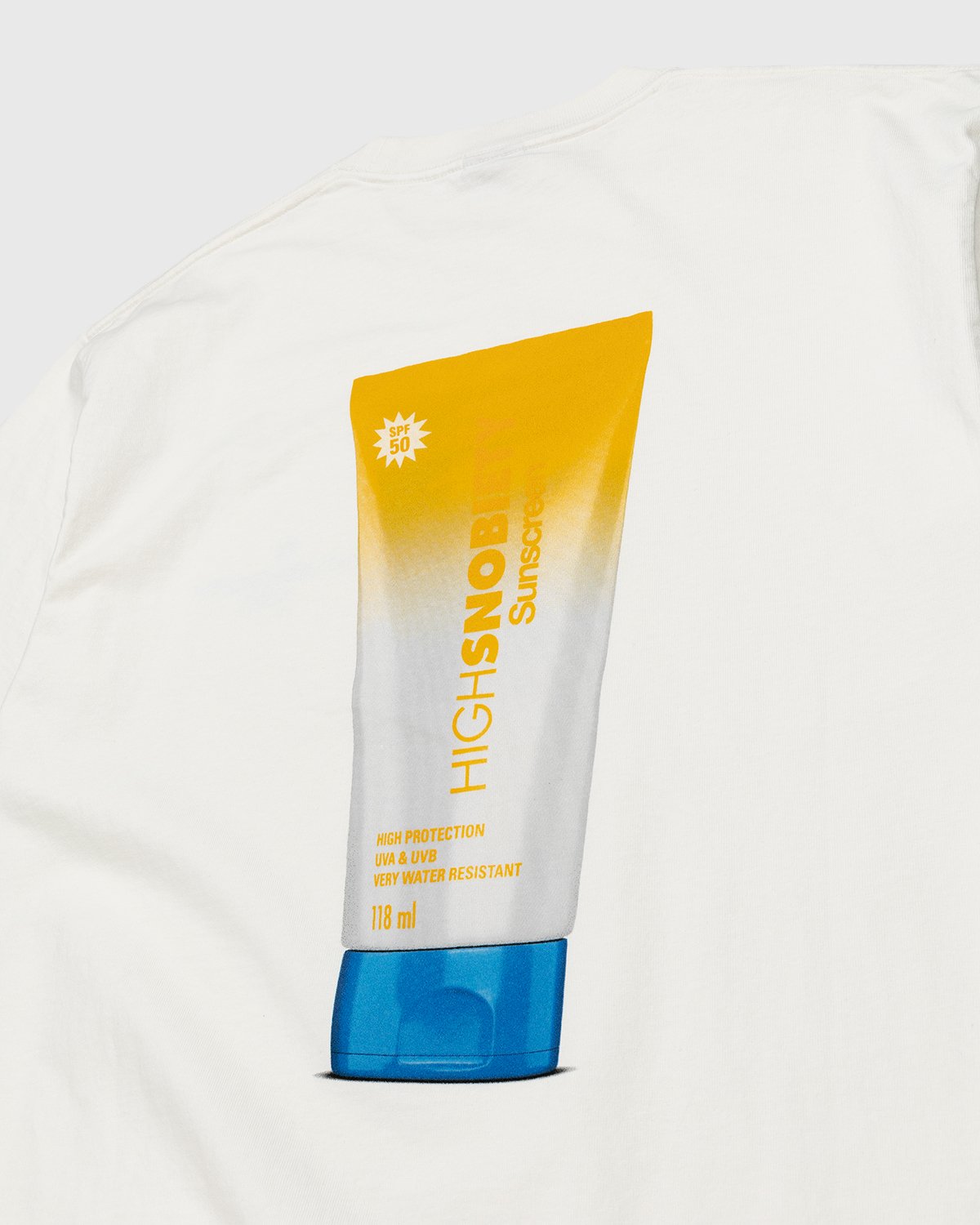 Highsnobiety - Sunscreen T-Shirt White - Clothing - White - Image 3