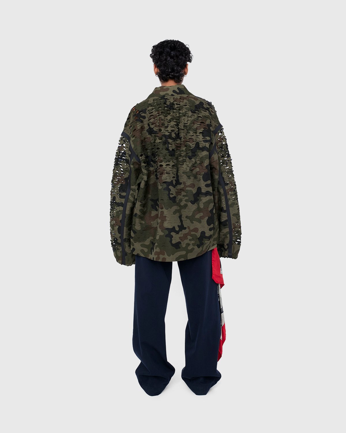 Dries van Noten - Voyde Laser Jacket Camouflage - Clothing - Brown - Image 9