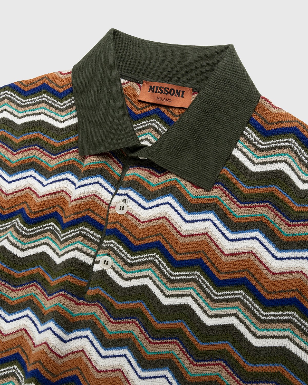 Missoni - Zig Zag Polo Shirt Multi - Clothing - Multi - Image 4