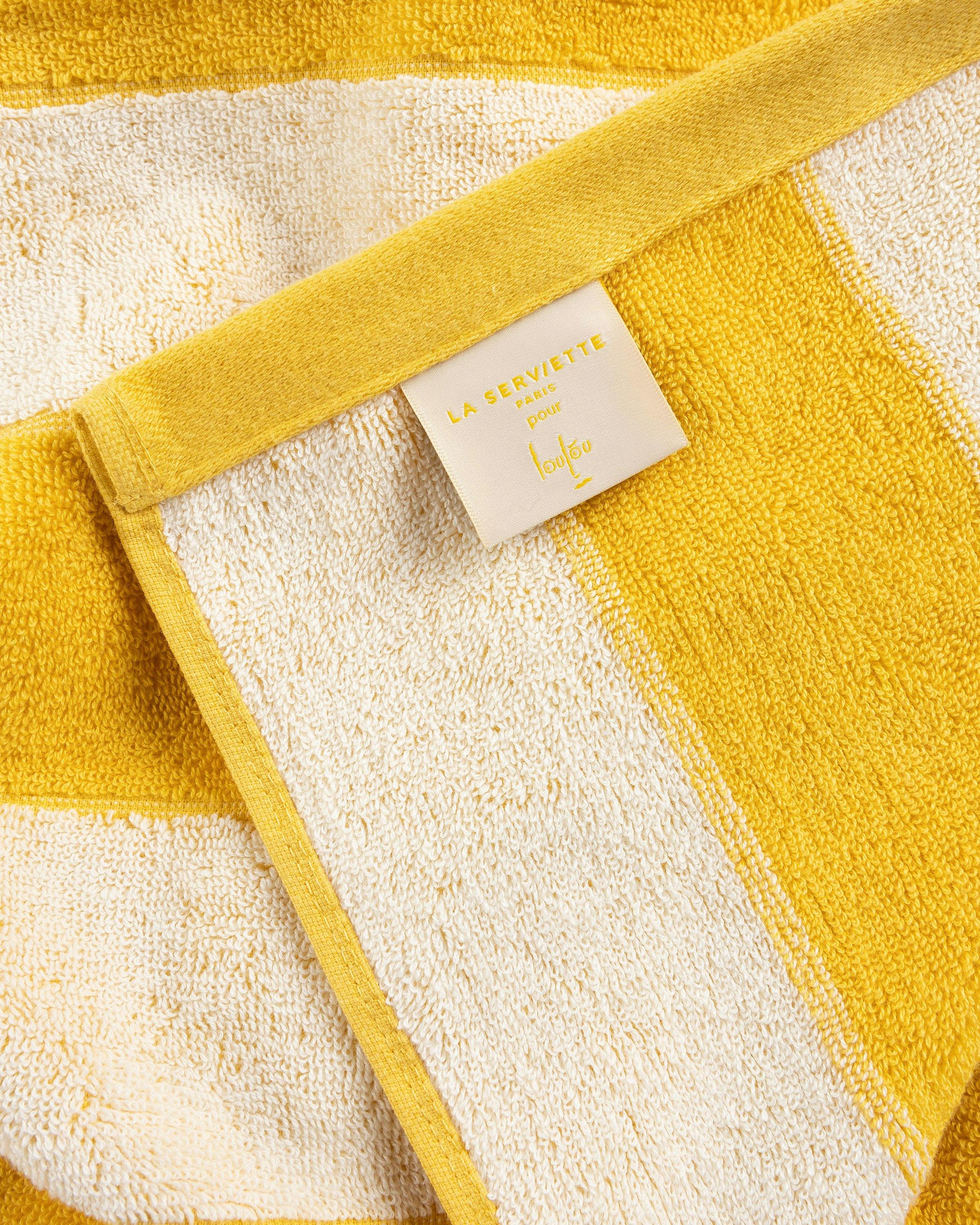 Loulou Paris - Beach Towel - Lifestyle - Yellow - Image 3