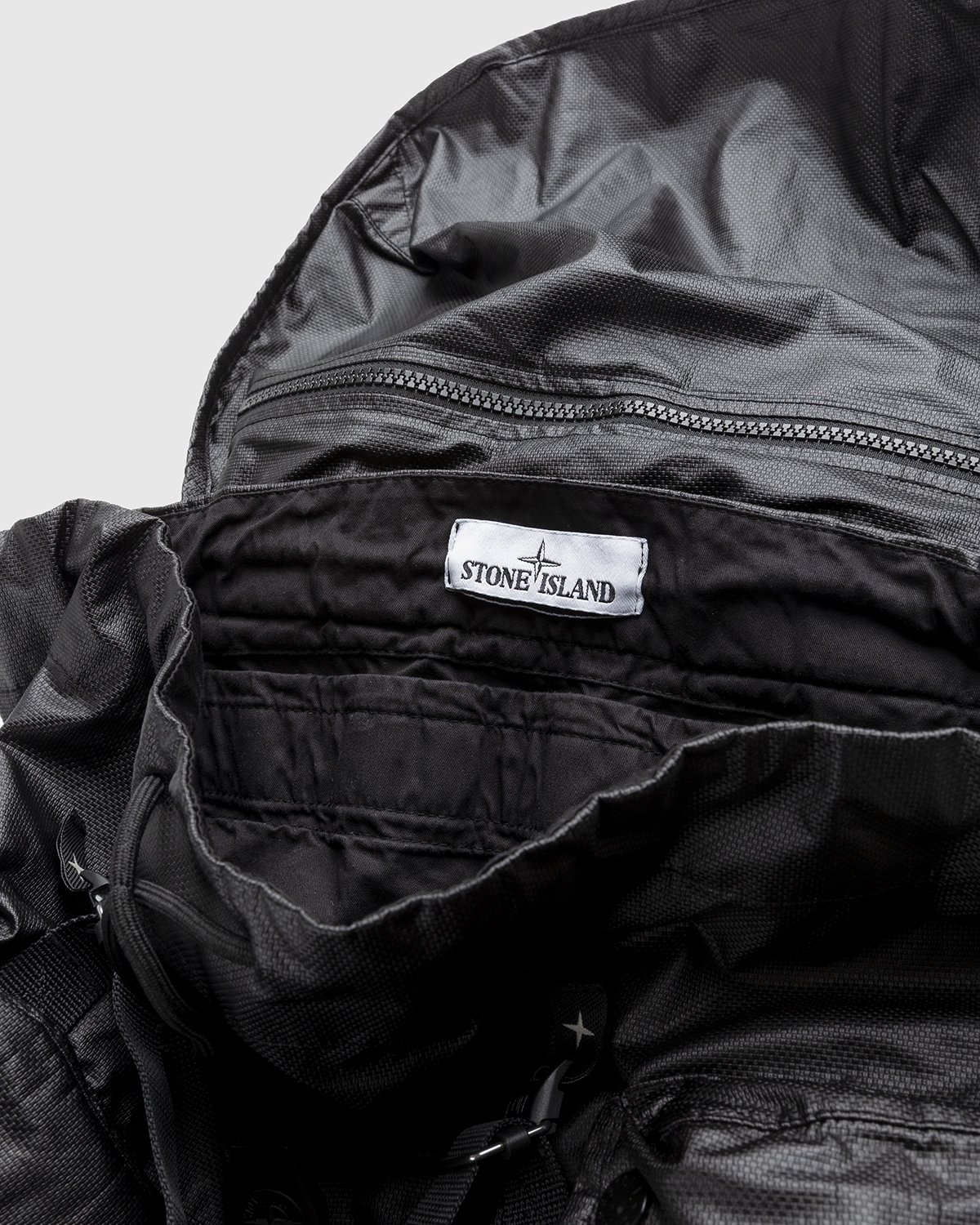 Stone Island - Dyed Backpack Black - Accessories - Black - Image 5