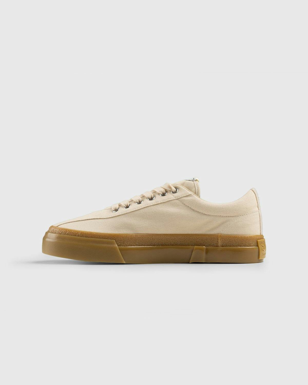 Stepney Workers Club - Dellow Canvas Ecru Gum - Footwear - Beige - Image 2