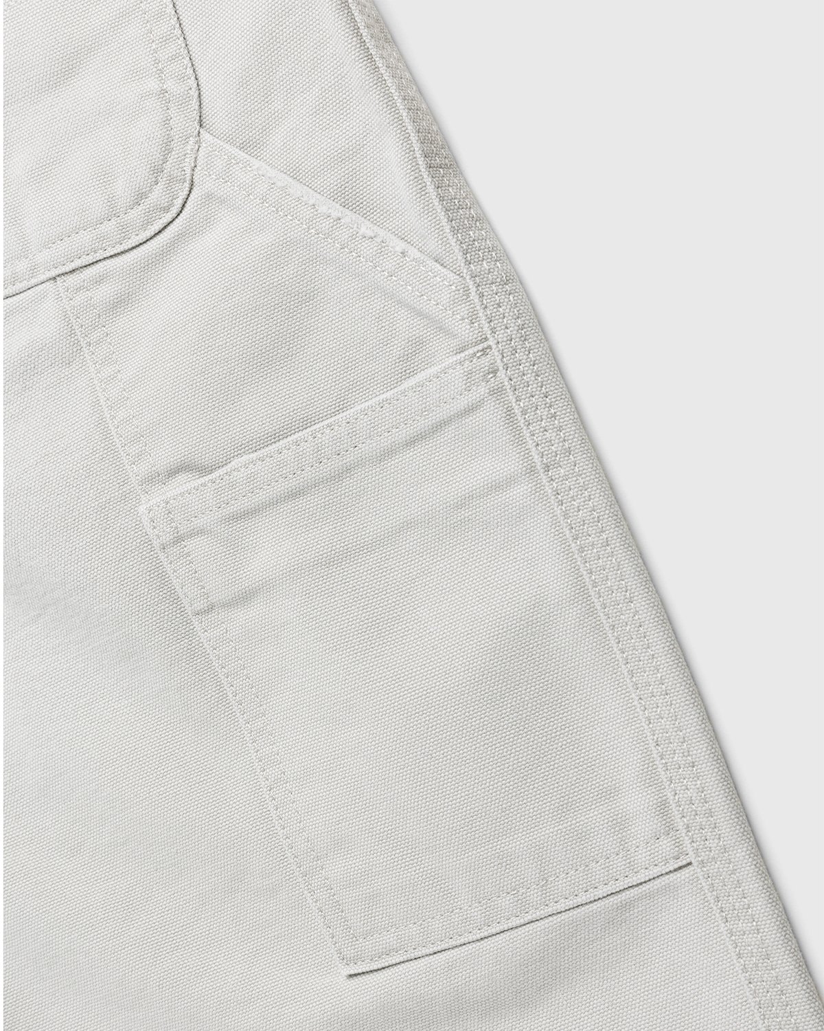 Carhartt WIP - Single Knee Pant Aged Canvas Grey - Clothing - Grey - Image 4