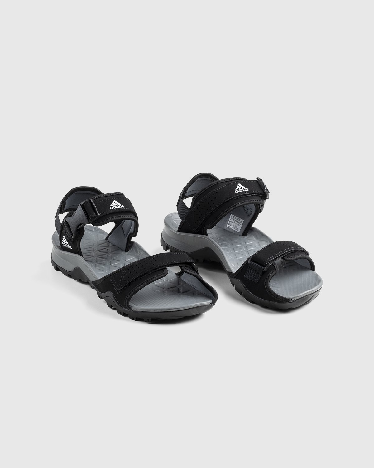 Adidas - Cyprex Ultra II Sandals Core Black Vista Grey Cloud White - Footwear - Black - Image 3