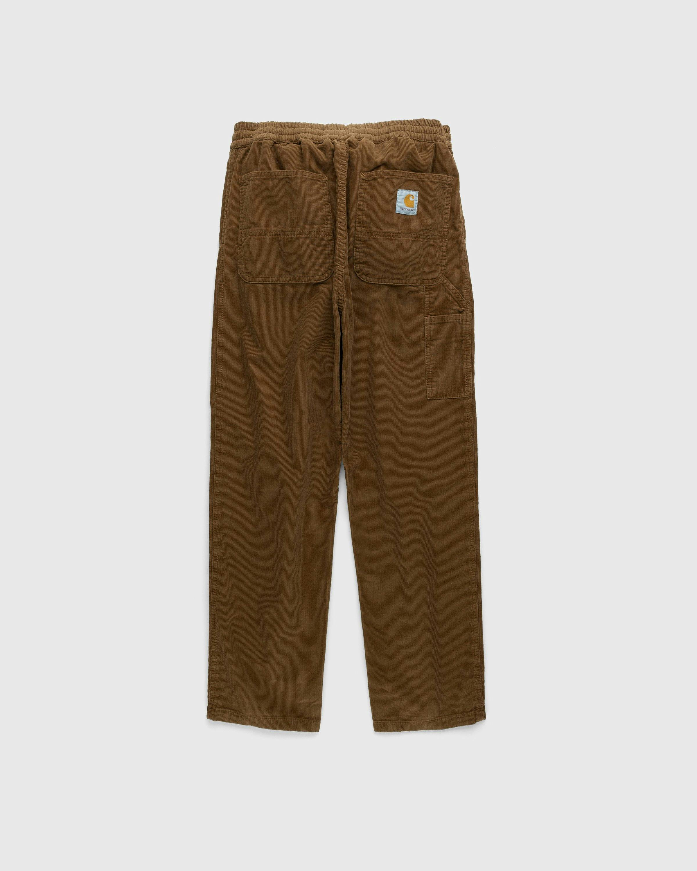 Carhartt WIP - Flint Pant Hamilton Brown Rinsed - Clothing - Brown - Image 2