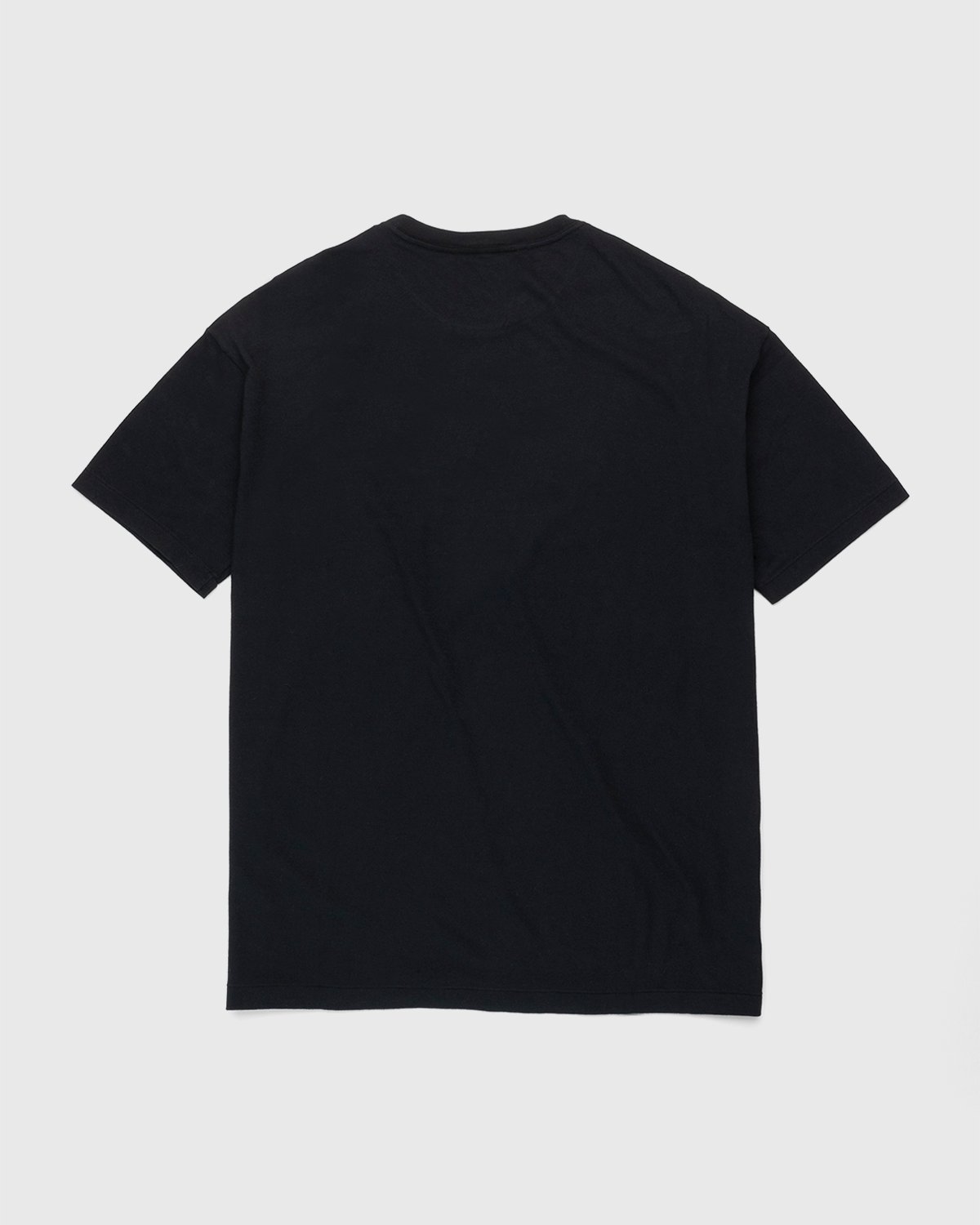 Auralee - Raw Jersey T-Shirt Black - Clothing - Black - Image 2