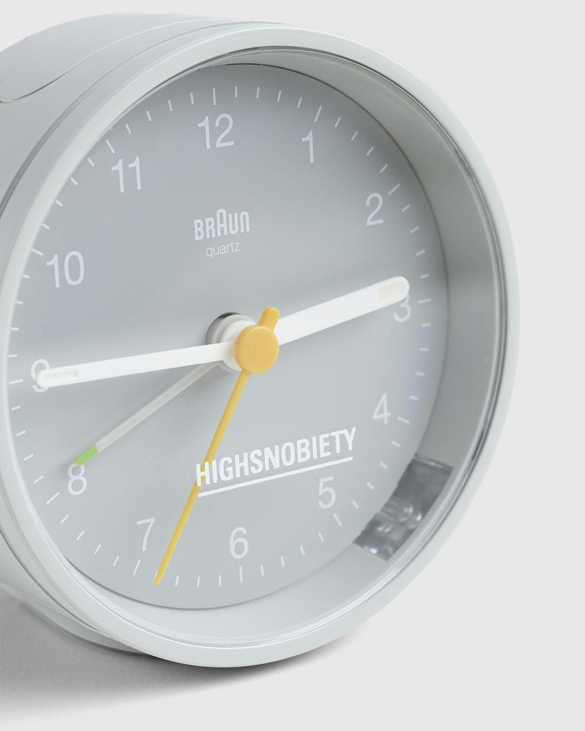 BRAUN x Highsnobiety BC12 Classic Alarm Clock Grey Highsnobiety Shop