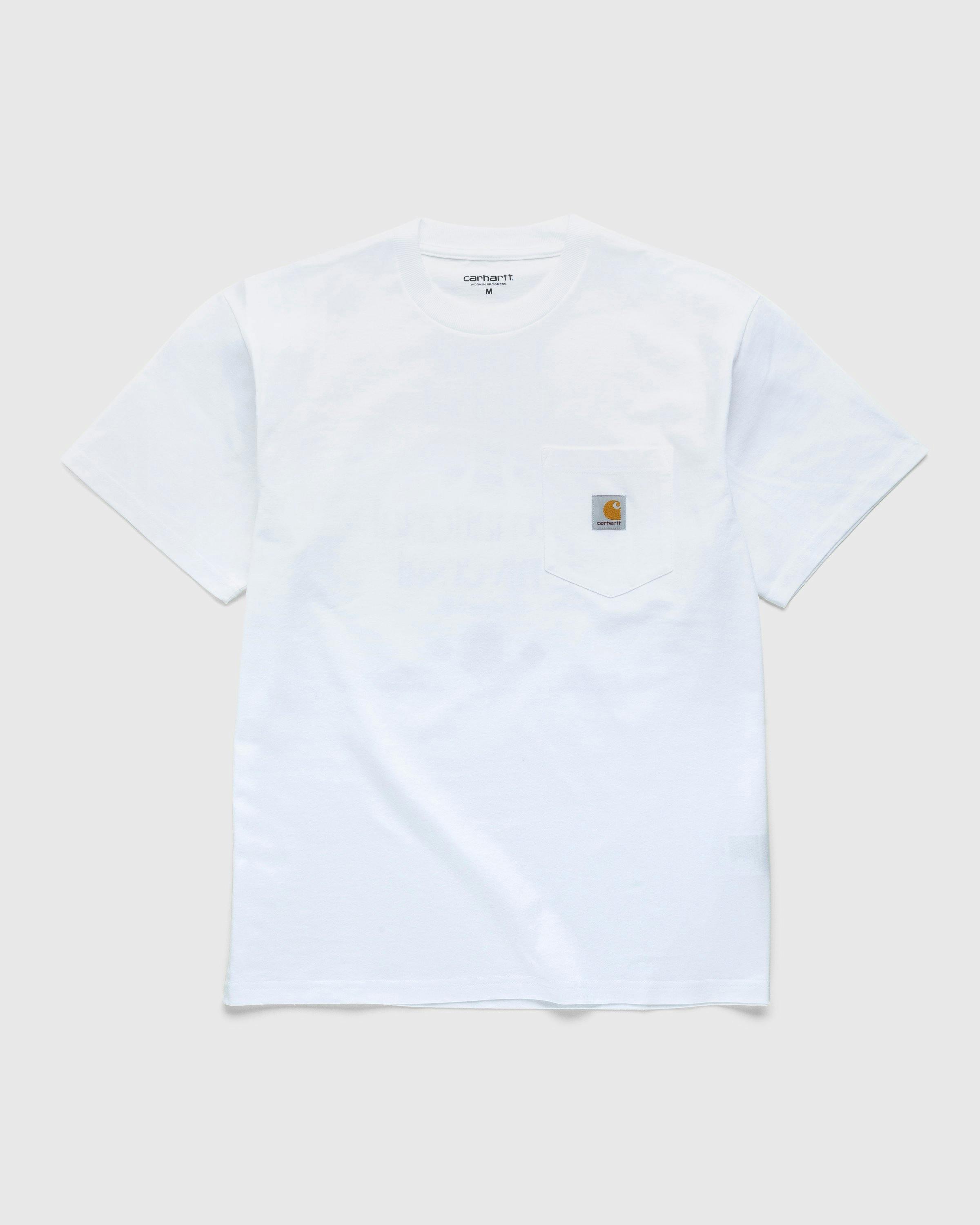 Carhartt WIP - Local Pocket T-Shirt White - Clothing - White - Image 2