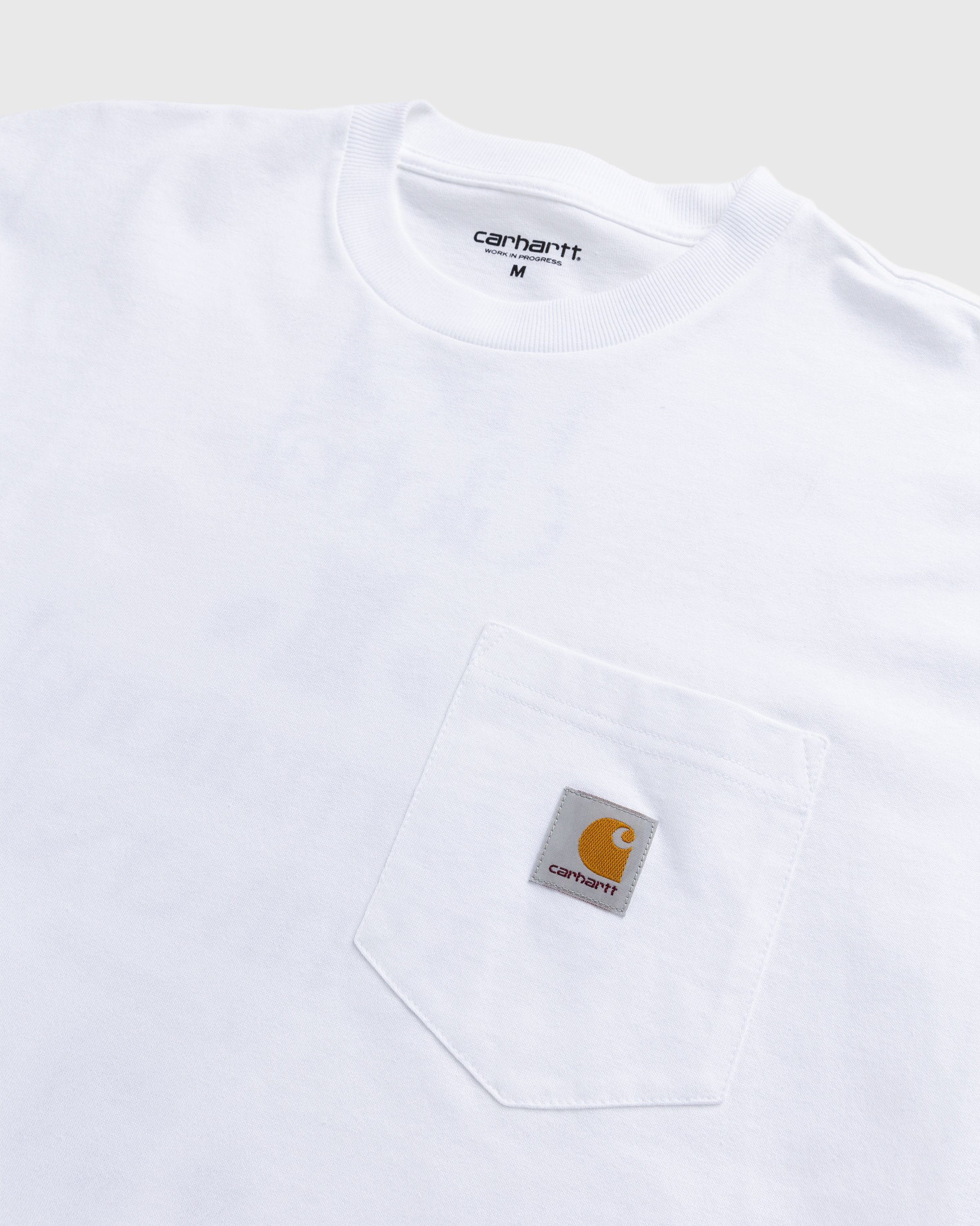 Carhartt WIP - Local Pocket T-Shirt White - Clothing - White - Image 3