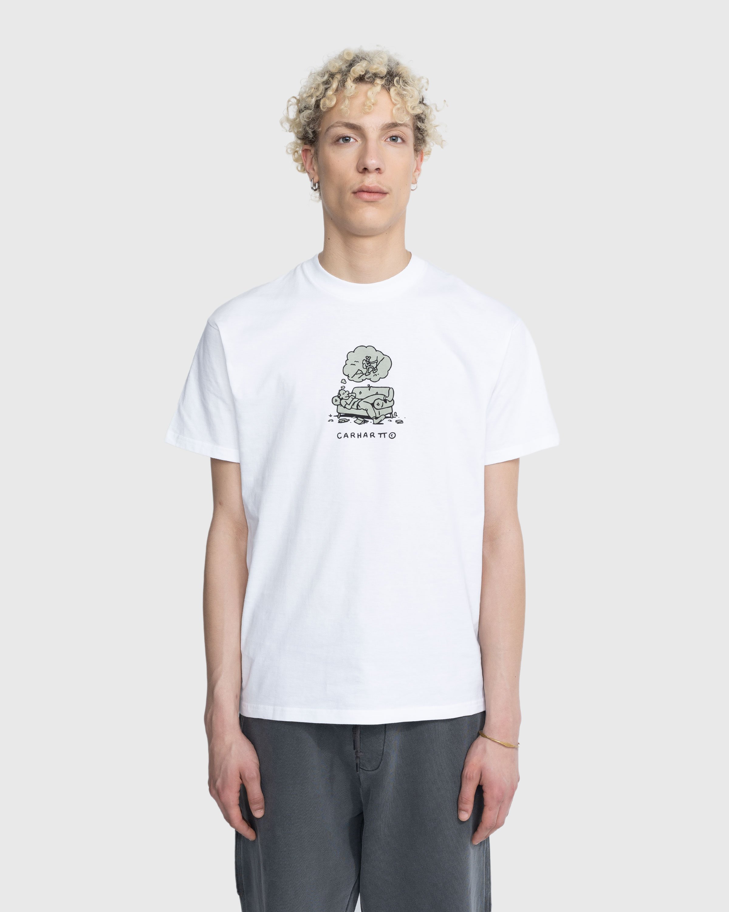 Carhartt WIP - Other Side T-Shirt White - Clothing - White - Image 2