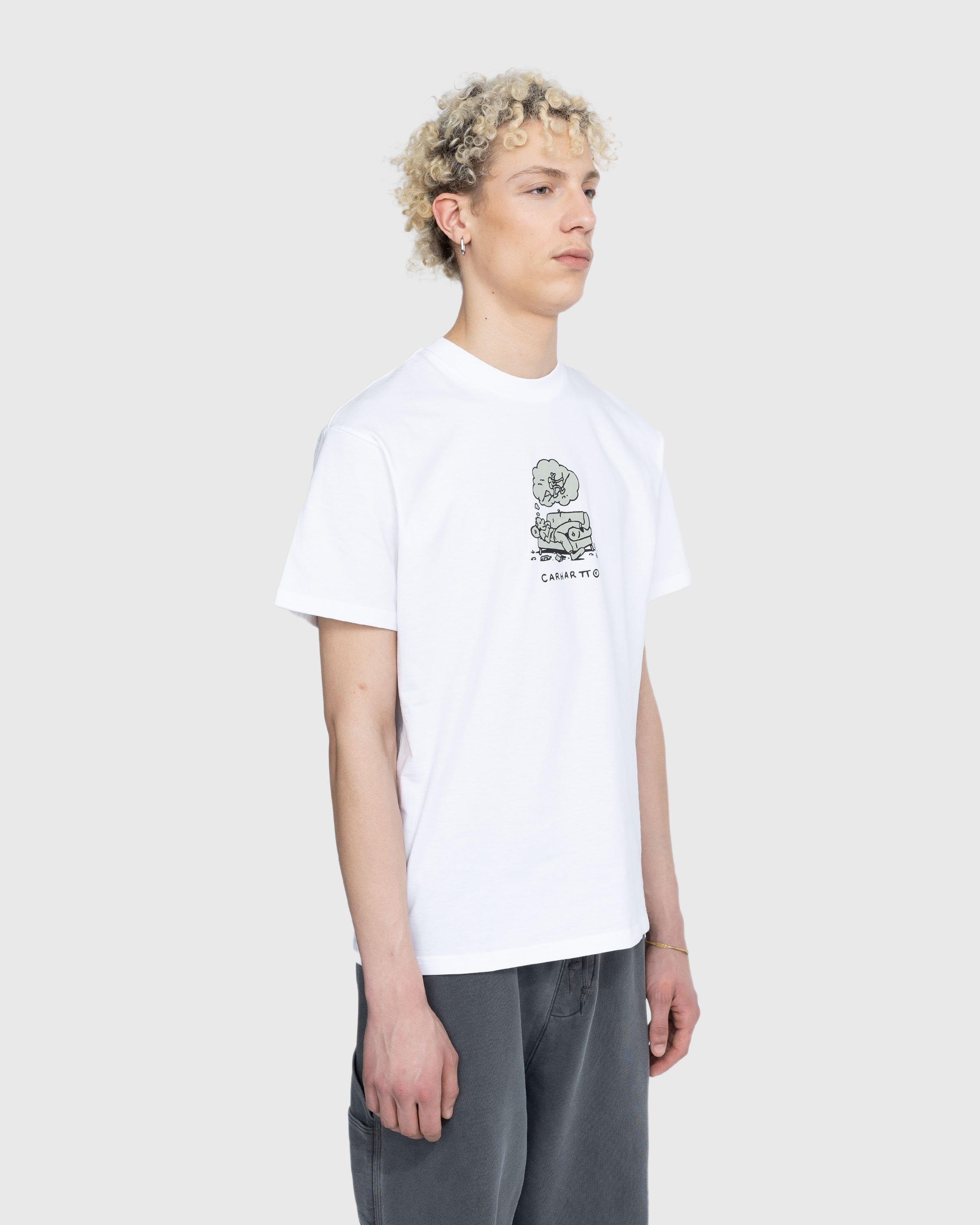 Carhartt WIP - Other Side T-Shirt White - Clothing - White - Image 4