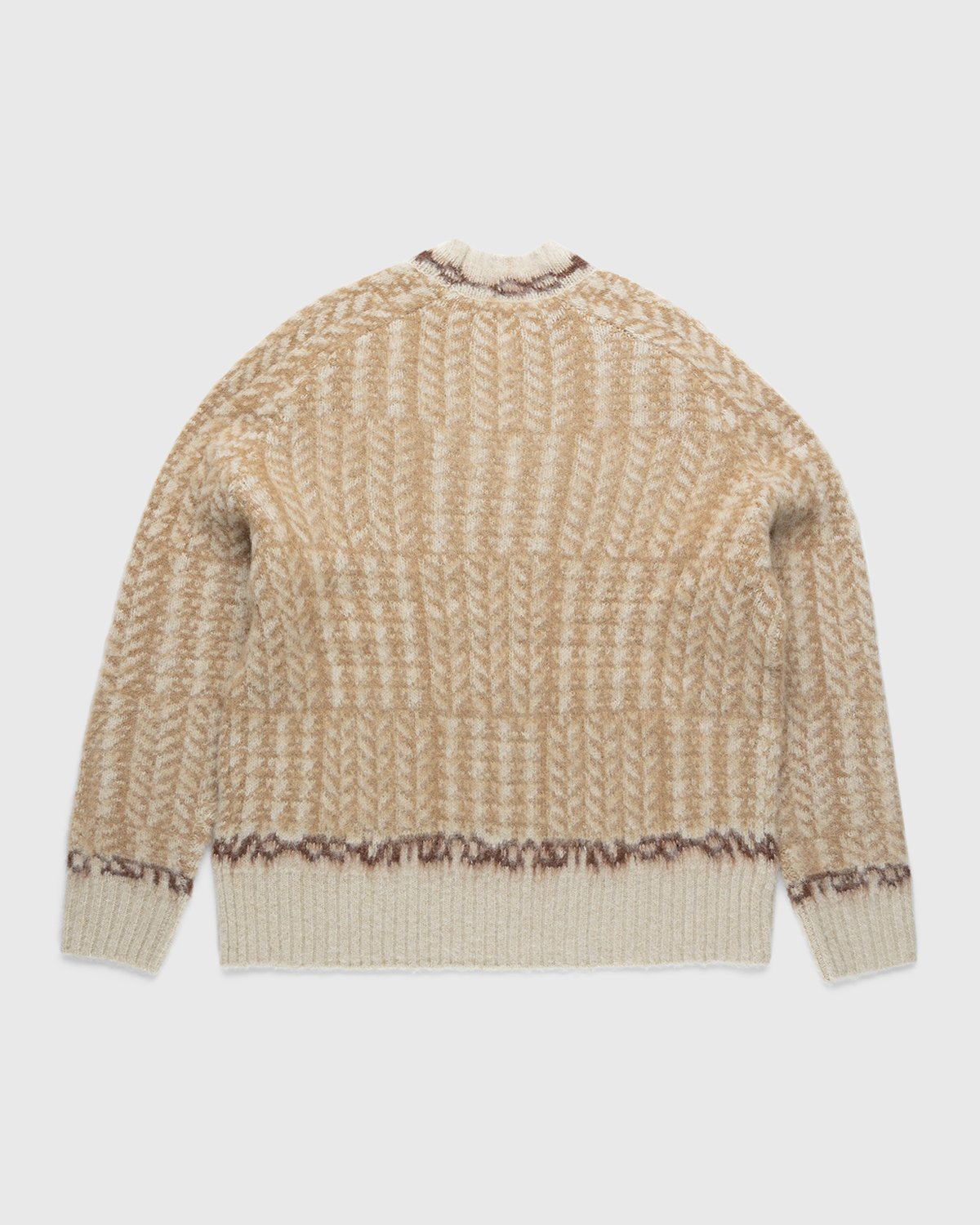 Acne Studios - Knit Sweater Beige - Clothing - Beige - Image 2