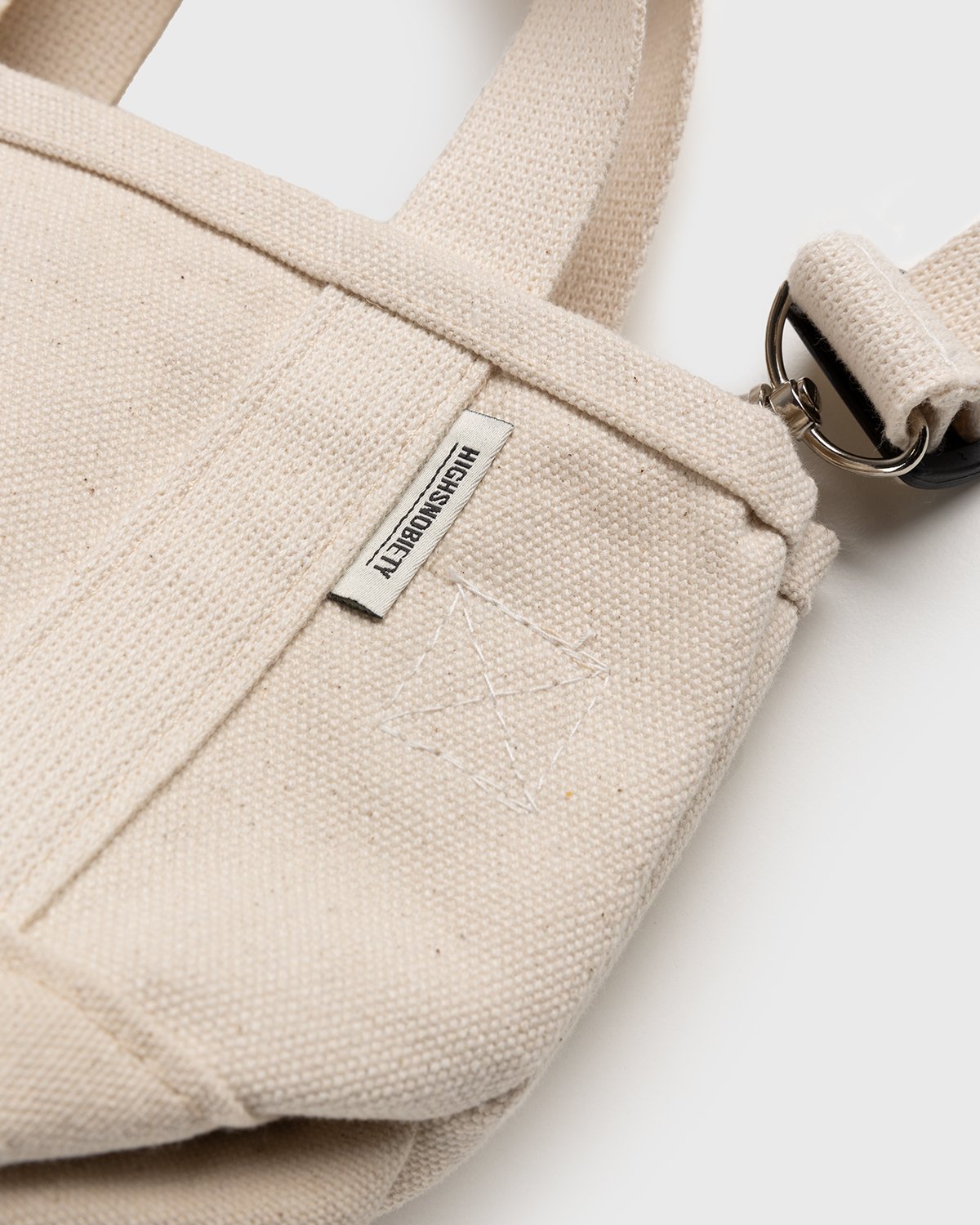 Highsnobiety - Small Canvas "H" Tote Natural - Accessories - Beige - Image 5