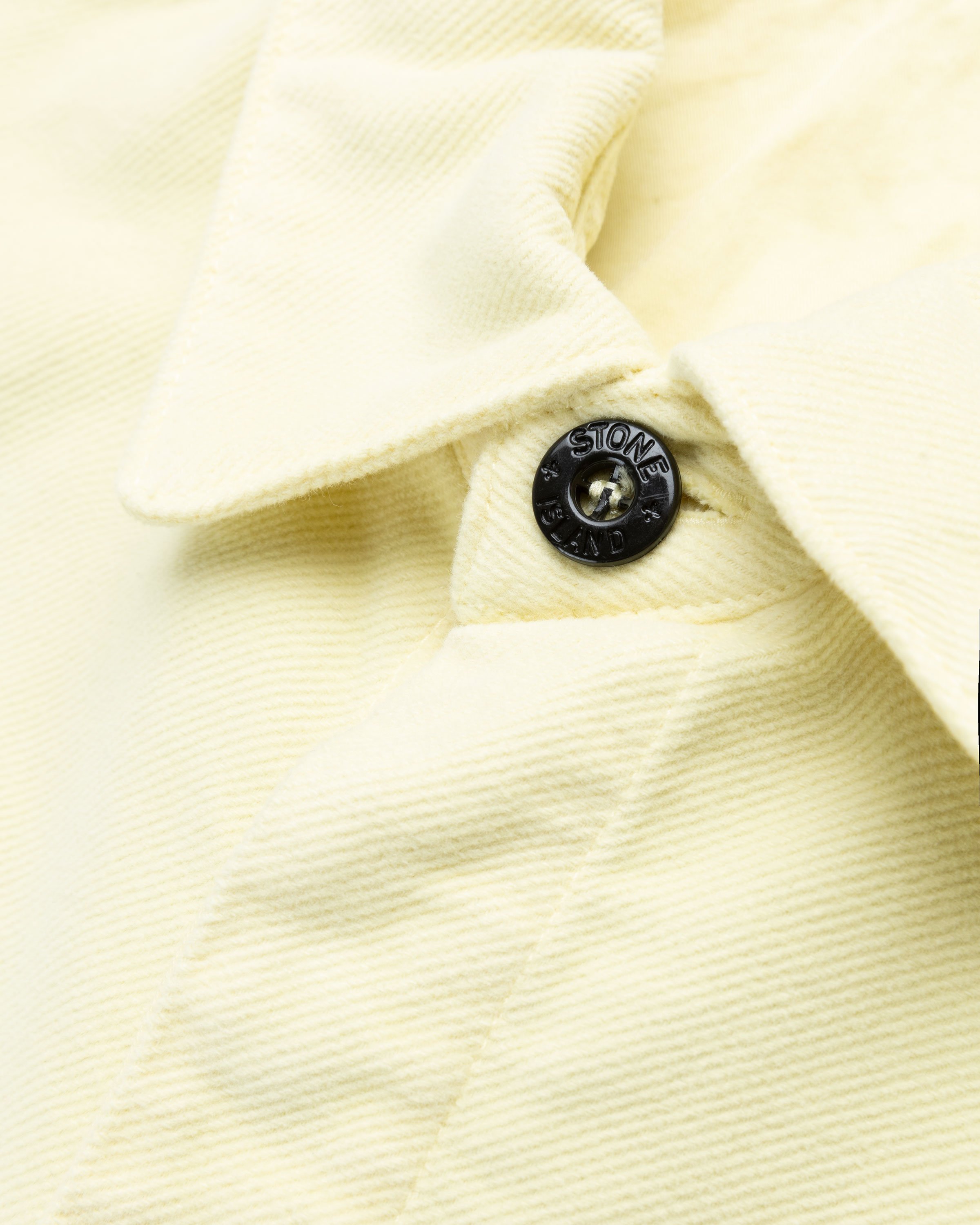 Stone Island - Garment-Dyed Cotton Overshirt Butter - Clothing - Beige - Image 5