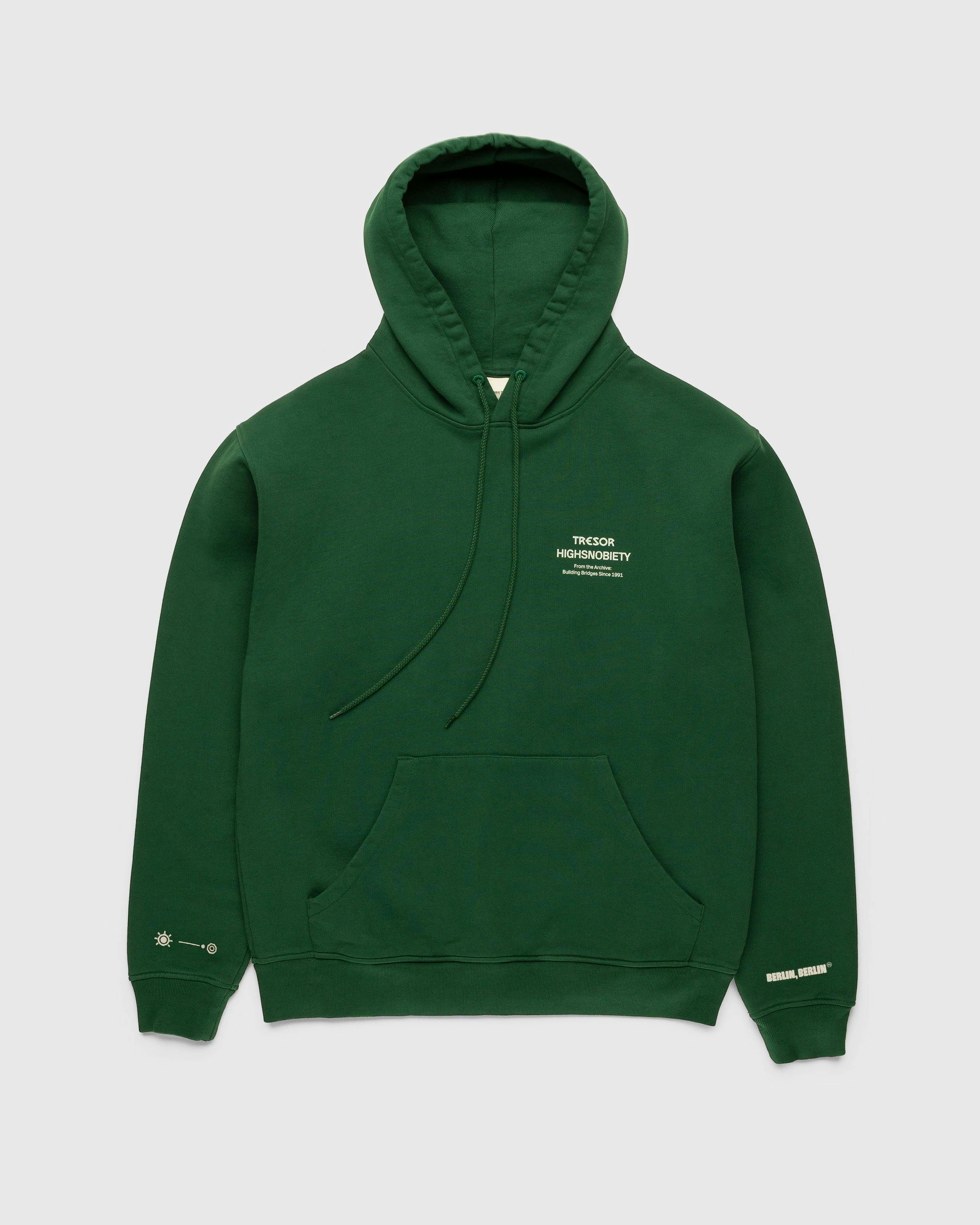 Tresor x Highsnobiety - BERLIN, BERLIN 3 Hoodie Green - Hoodies - Green - Image 2