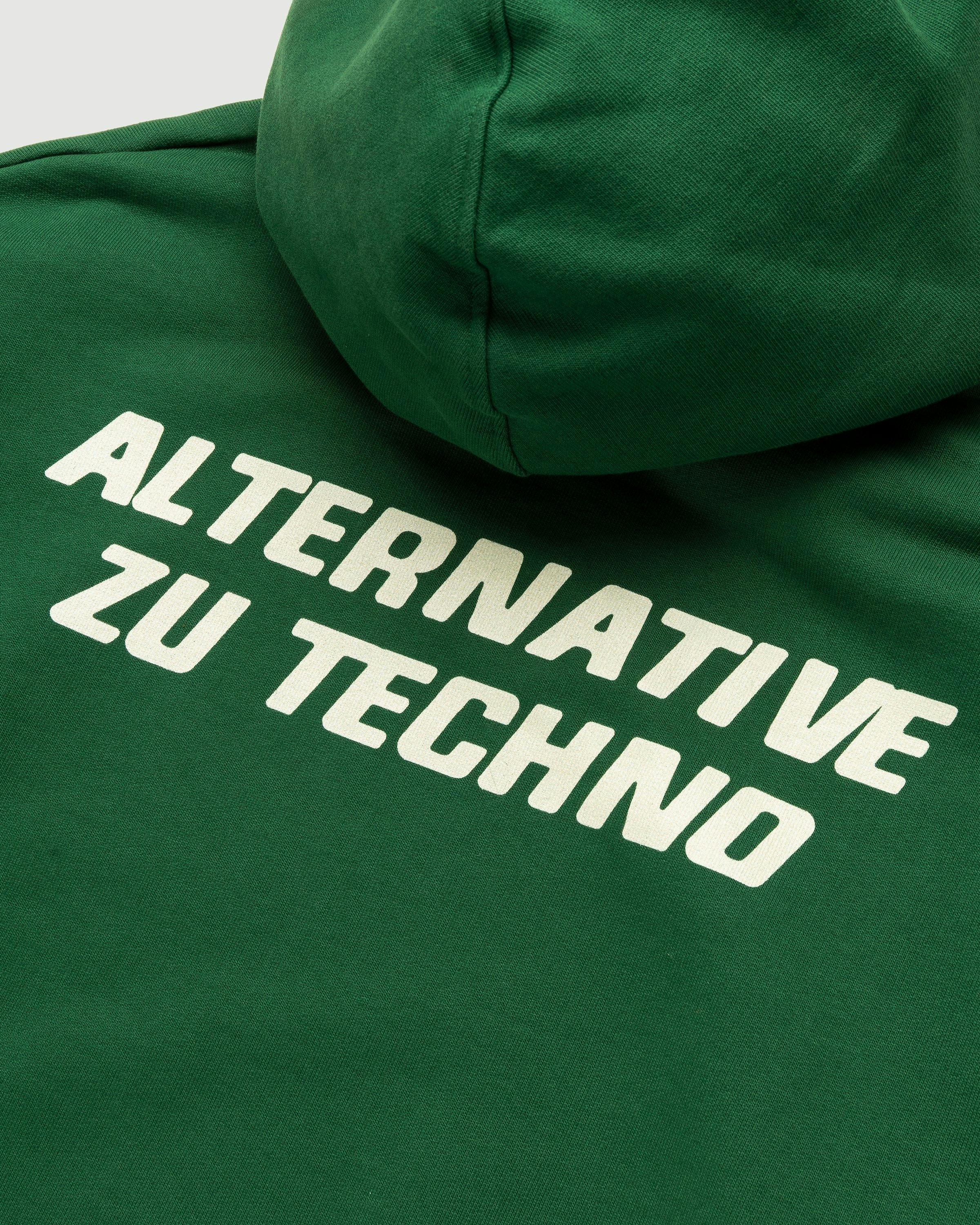 Tresor x Highsnobiety - BERLIN, BERLIN 3 Hoodie Green - Hoodies - Green - Image 3