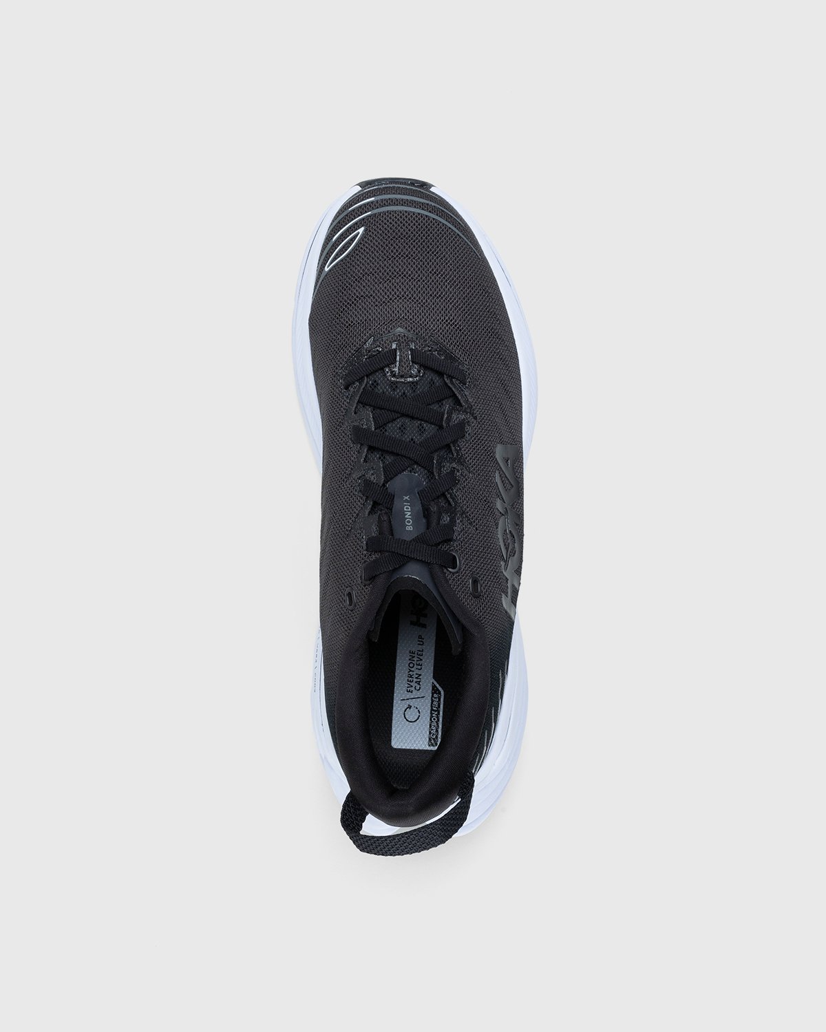 HOKA - Bondi X Black/White - Footwear - Black - Image 5