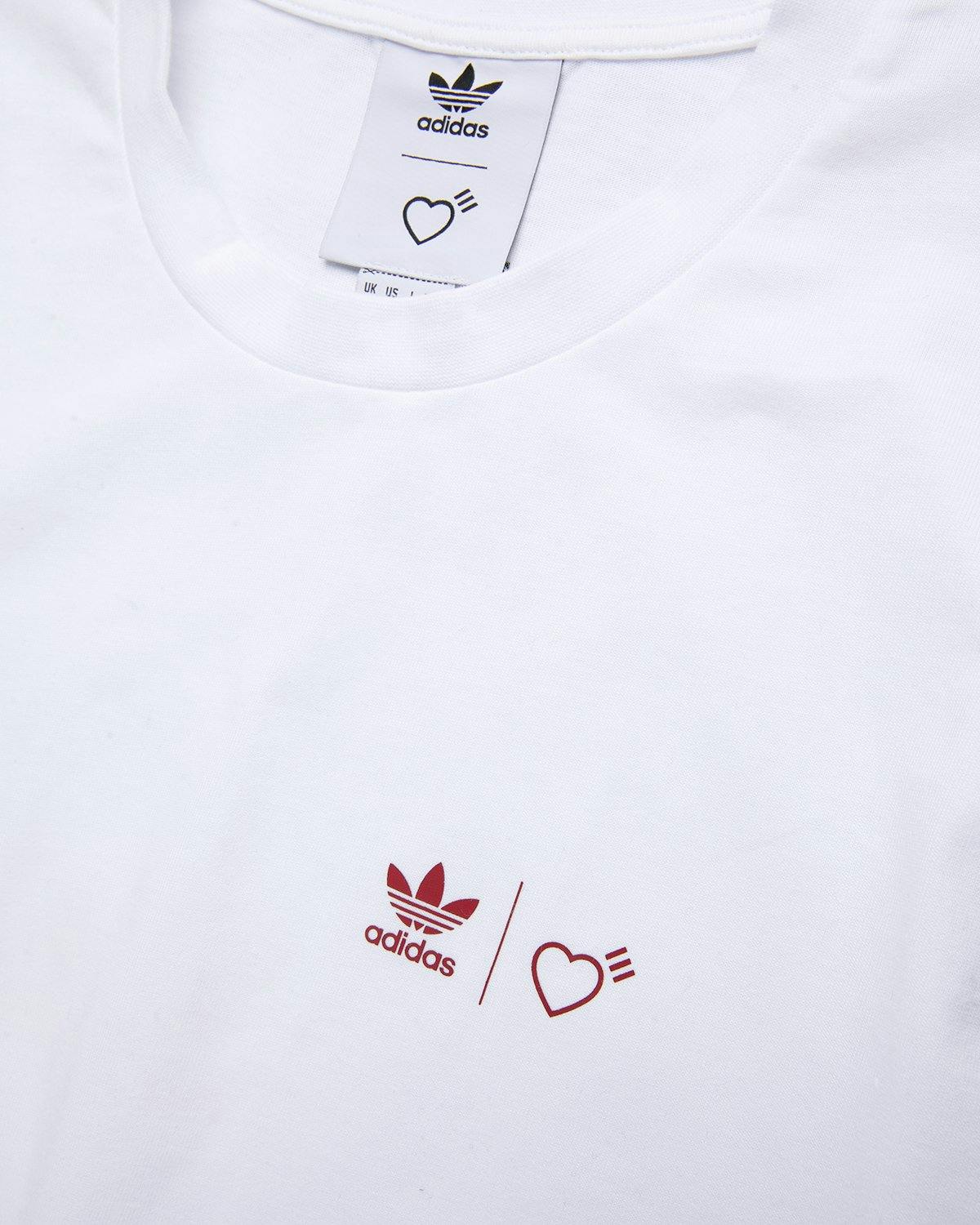 adidas Originals x Human Made - Graphic Tee White - Clothing - White - Image 3