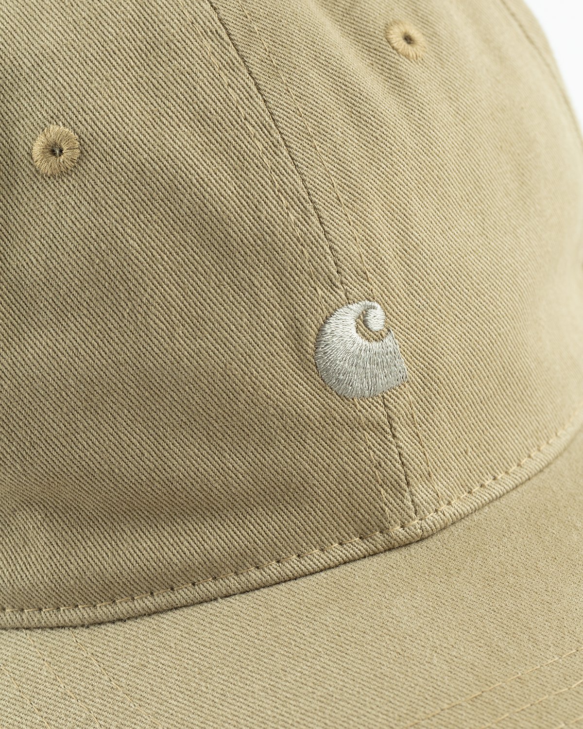Carhartt WIP - Madison Logo Cap Natural Wall - Accessories - Beige - Image 5
