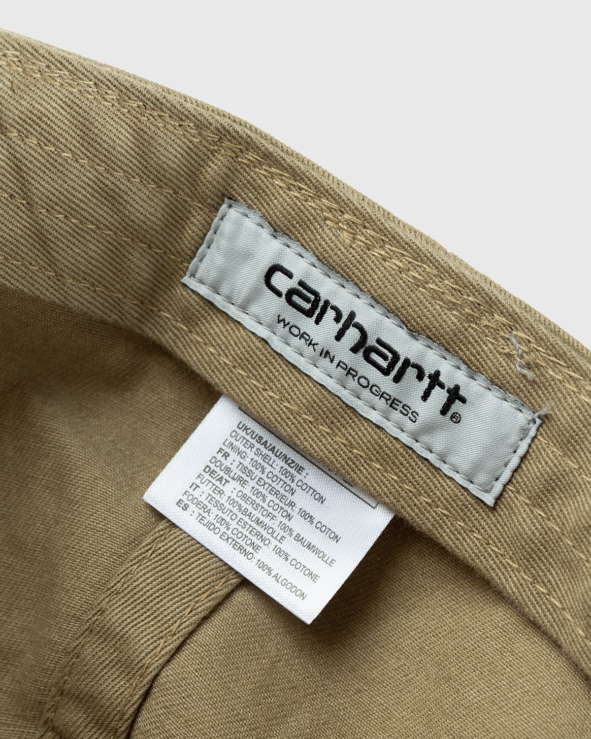 Carhartt WIP - Madison Logo Cap Natural Wall - Accessories - Beige - Image 4