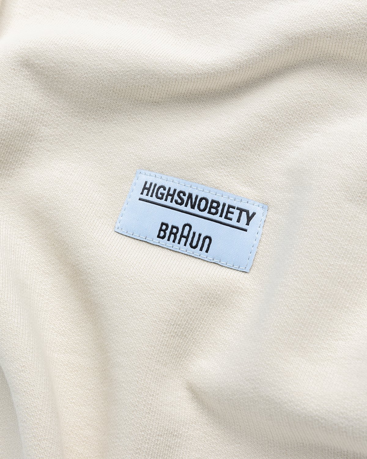 BRAUN x Highsnobiety - Design und Technik Hoodie Eggshell - Clothing - Beige - Image 5