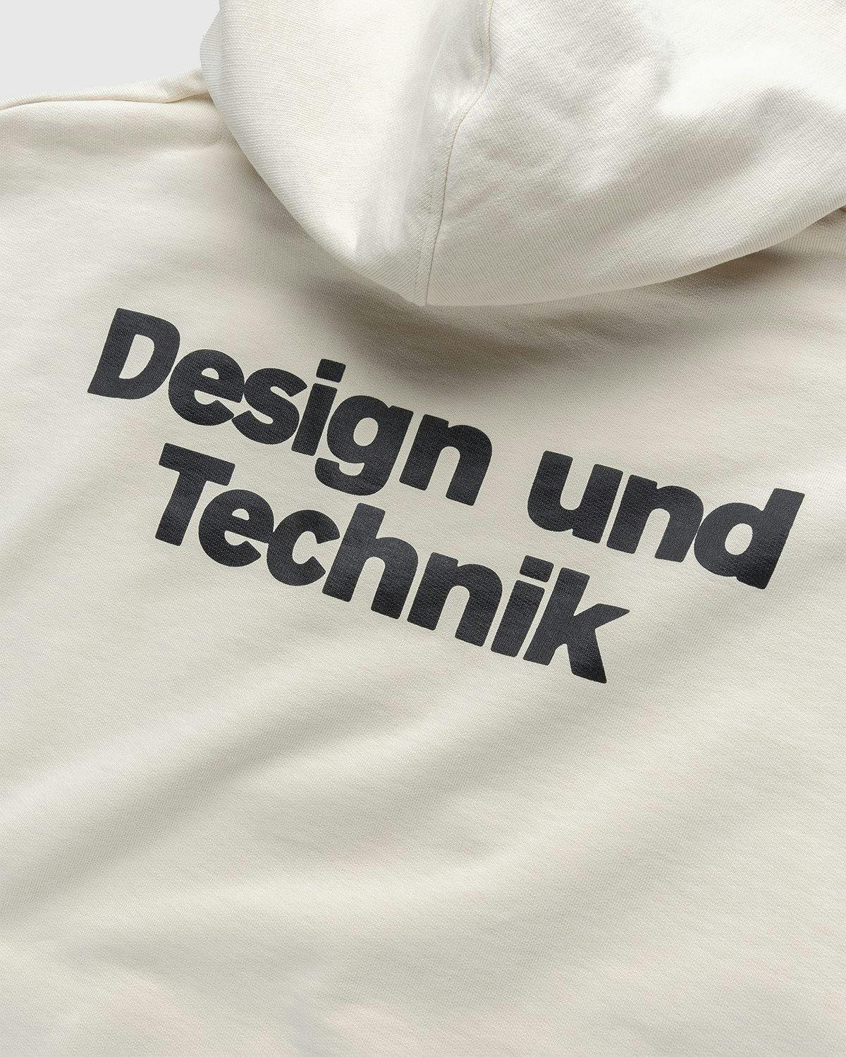 BRAUN x Highsnobiety - Design und Technik Hoodie Eggshell - Clothing - Beige - Image 4