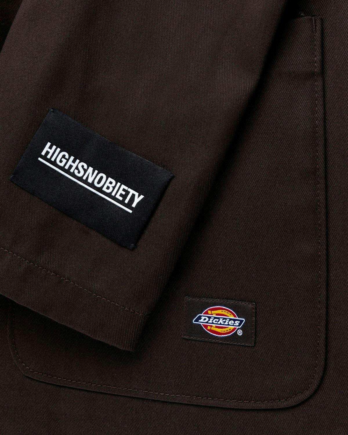 Highsnobiety x Dickies - Blazer Dark Brown - Clothing - Brown - Image 3