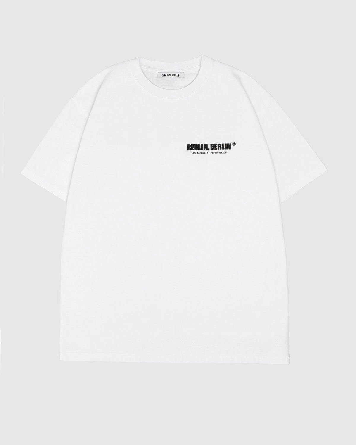 Highsnobiety - Berlin, Berlin T-Shirt White - Clothing - White - Image 2