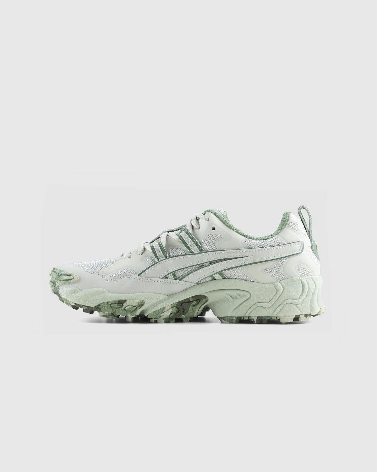 asics - Gel Nandi Smoke Grey Swamp Green - Footwear - Grey - Image 2