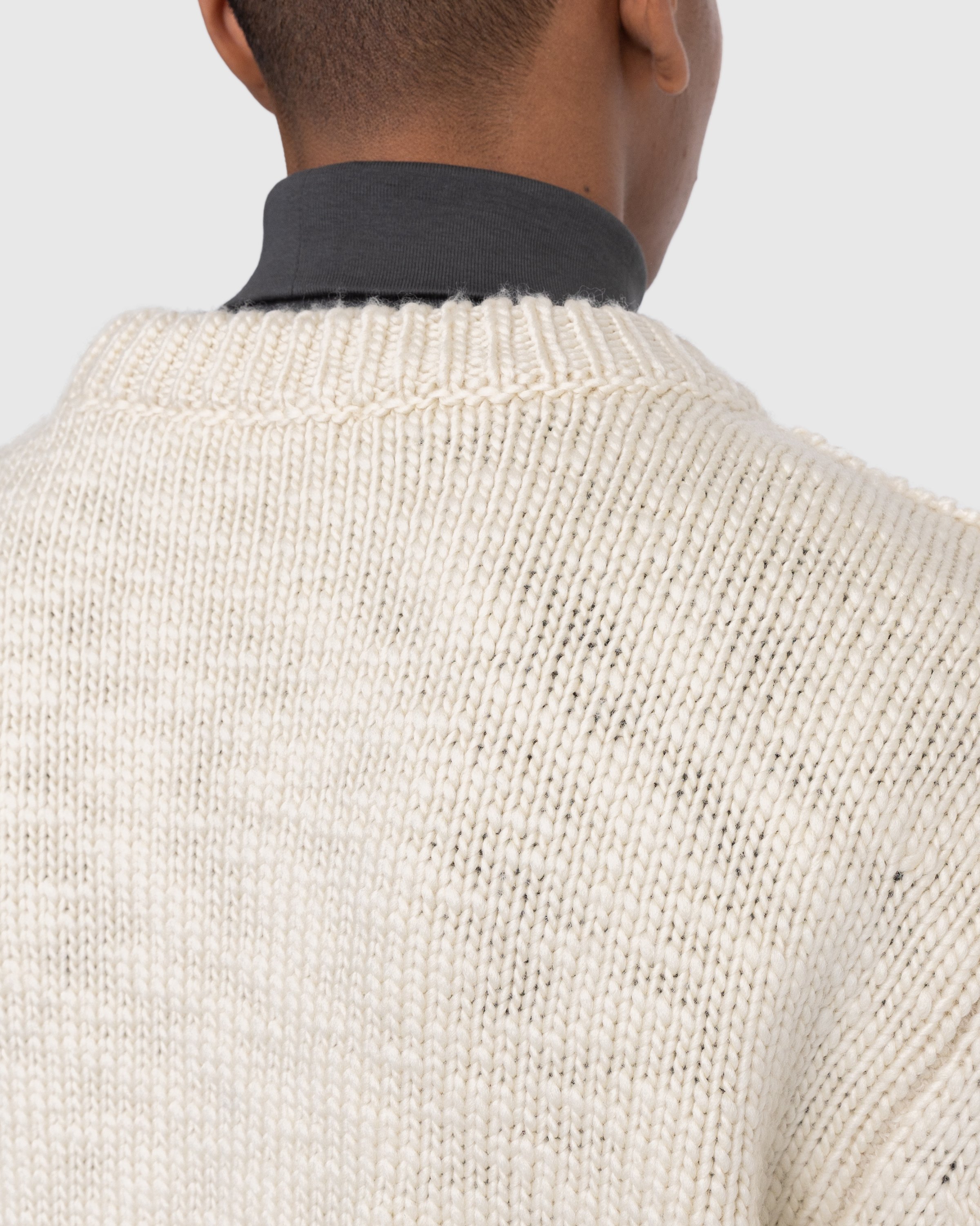 Lemaire - Chunky Sweater Beige - Clothing - Grey - Image 6