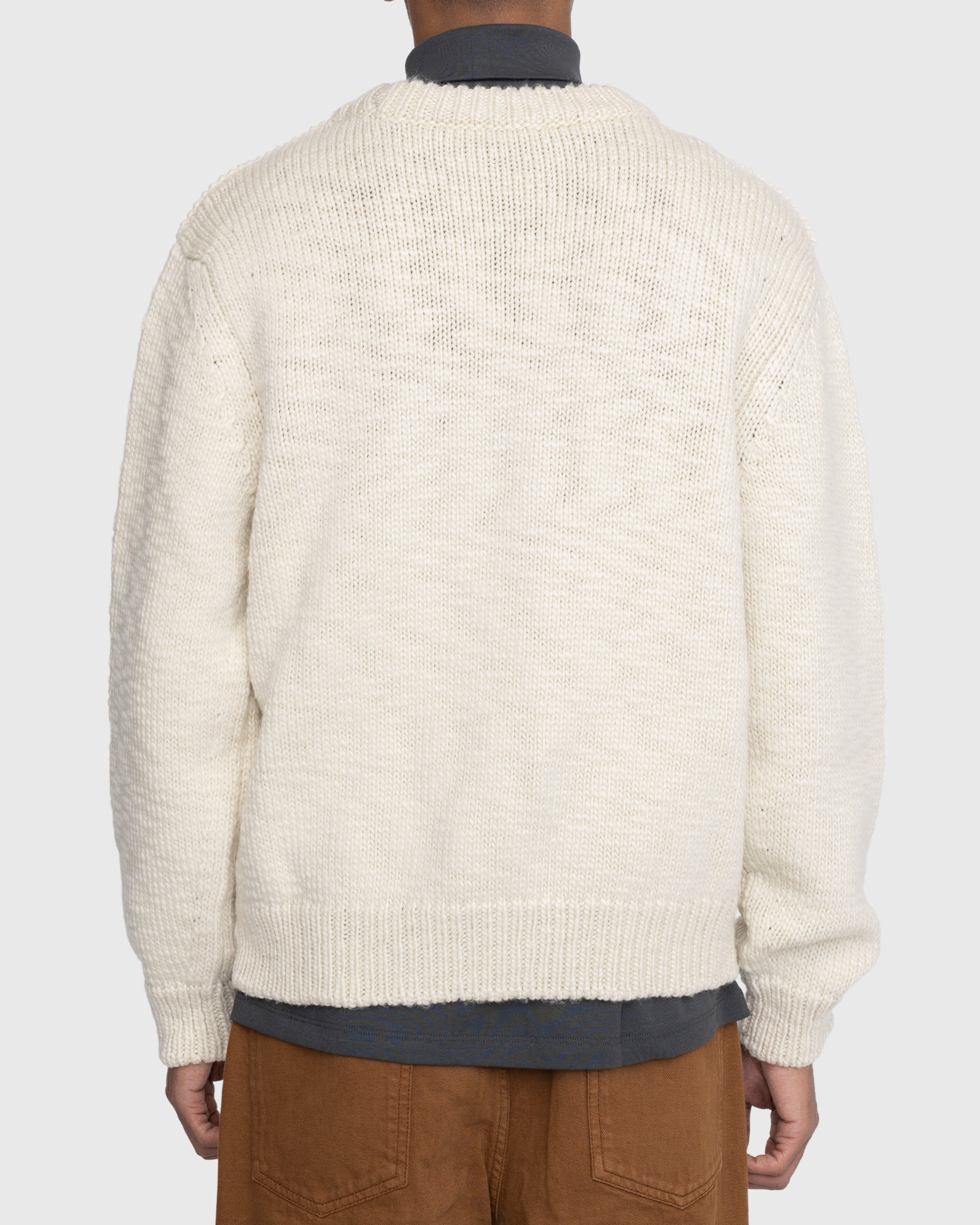 Lemaire - Chunky Sweater Beige - Clothing - Grey - Image 3