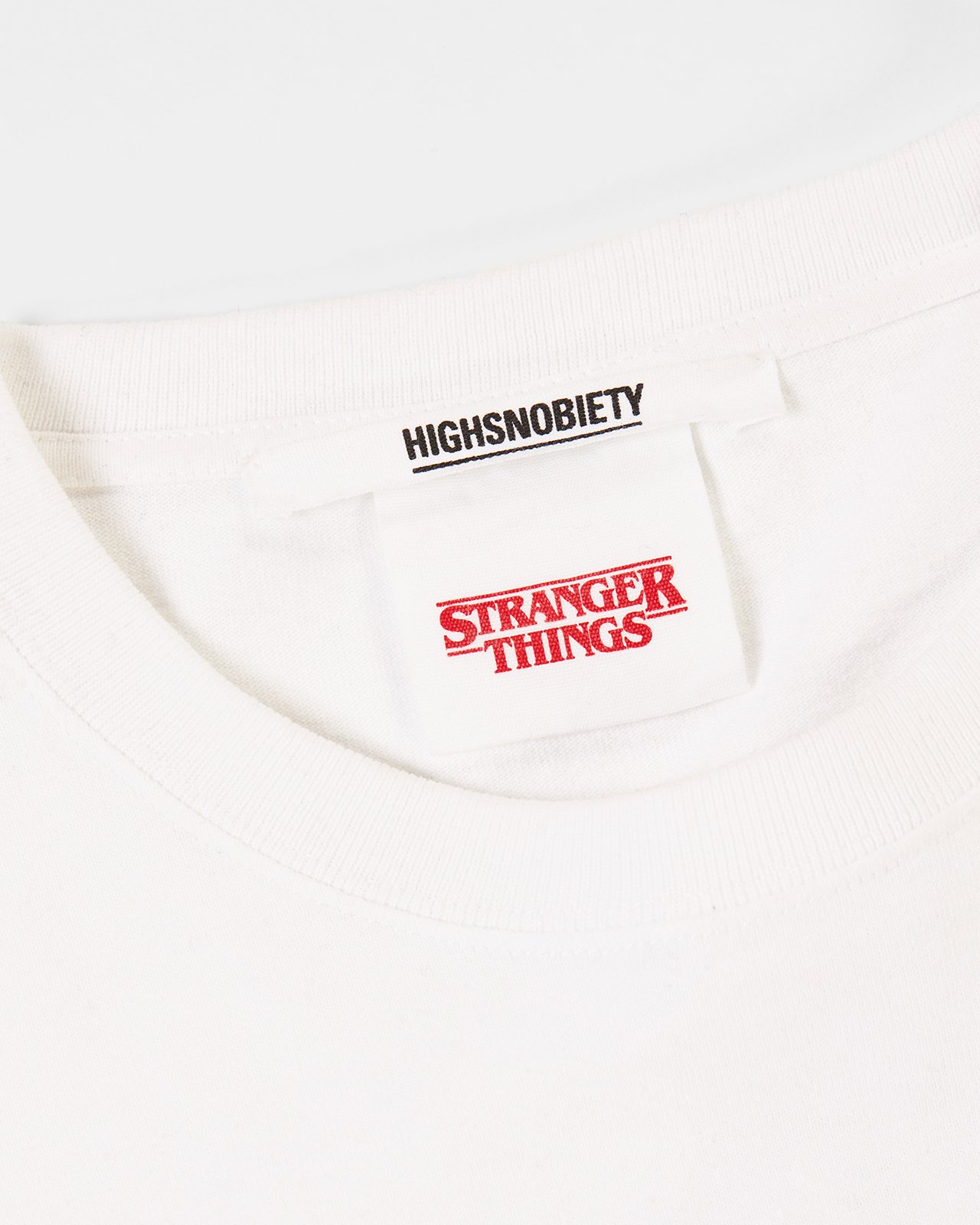 Highsnobiety - Stranger Things Ahoy T-Shirt - Clothing - White - Image 3
